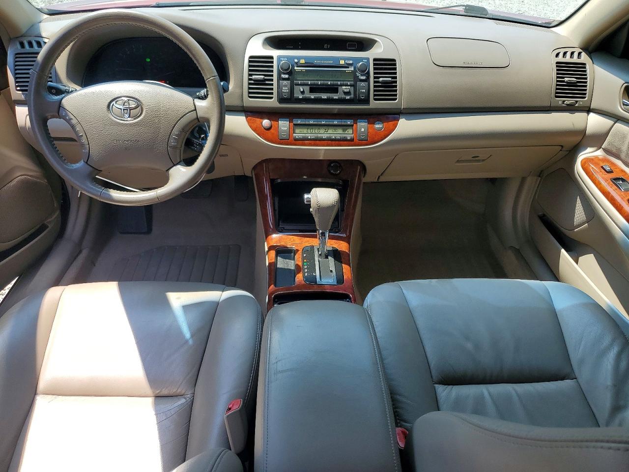 2005 Toyota Camry Xle V6 Red vin: 4T1BF32K35U094684