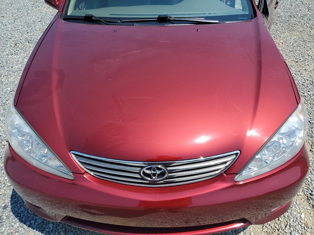 2005 Toyota Camry Xle V6 Red vin: 4T1BF32K35U094684