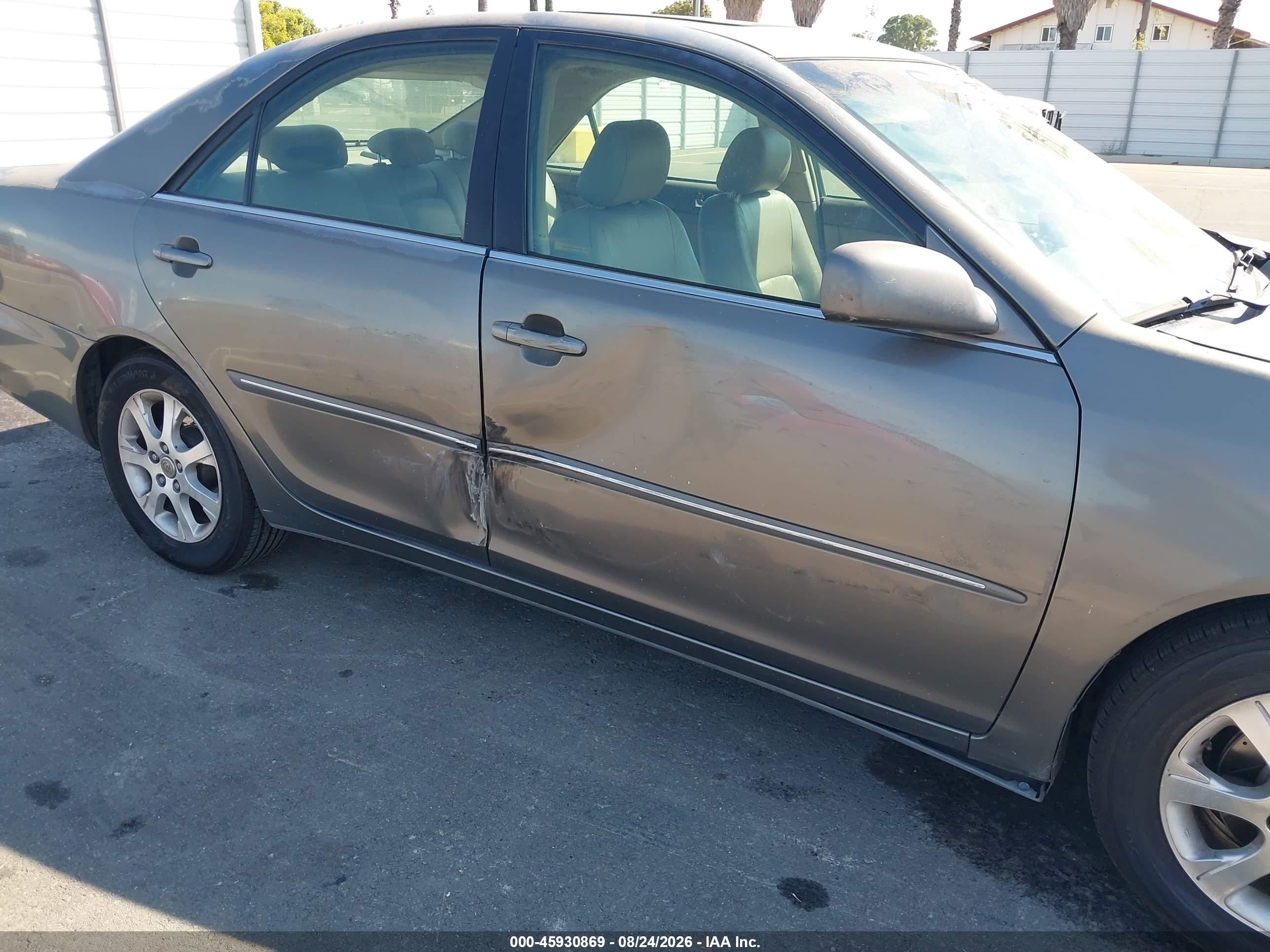 2005 Toyota Camry Xle V6 Gray vin: 4T1BF32K35U593839
