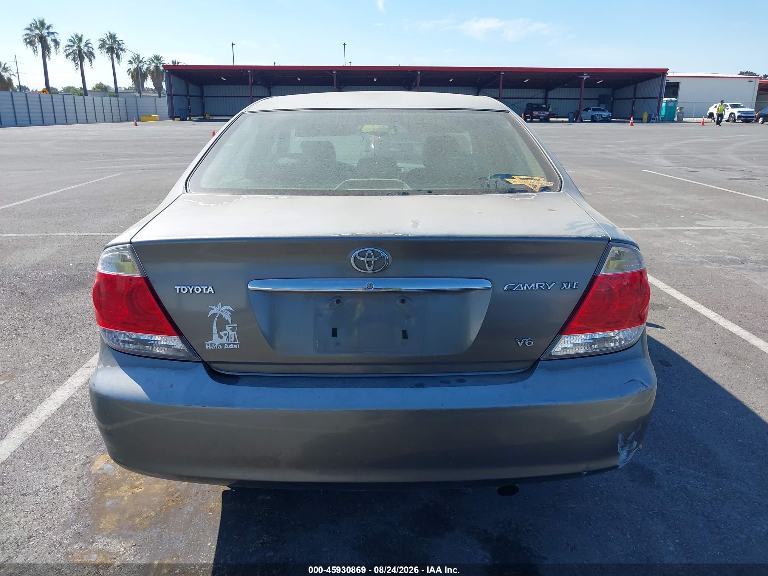 2005 Toyota Camry Xle V6 Gray vin: 4T1BF32K35U593839