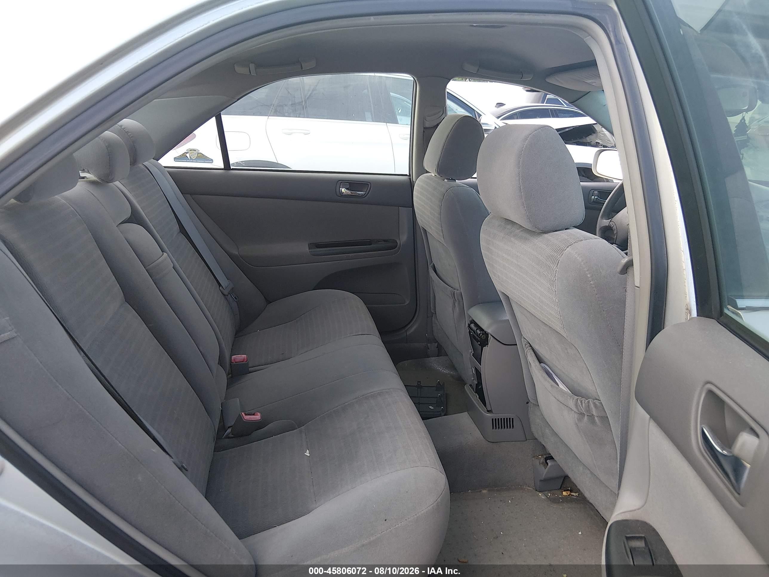 2005 Toyota Camry Le V6 Silver vin: 4T1BF32K35U615001