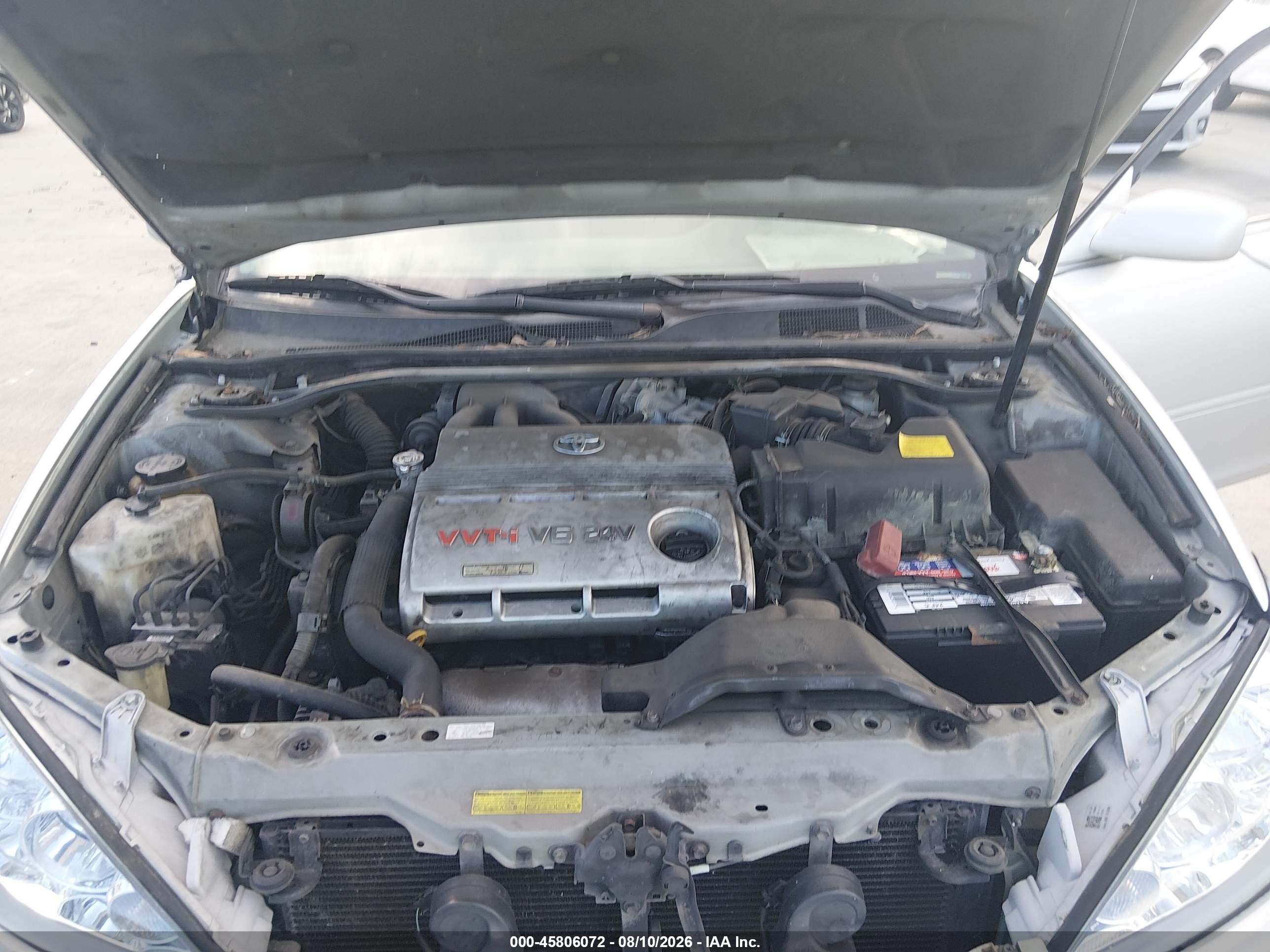 2005 Toyota Camry Le V6 Silver vin: 4T1BF32K35U615001