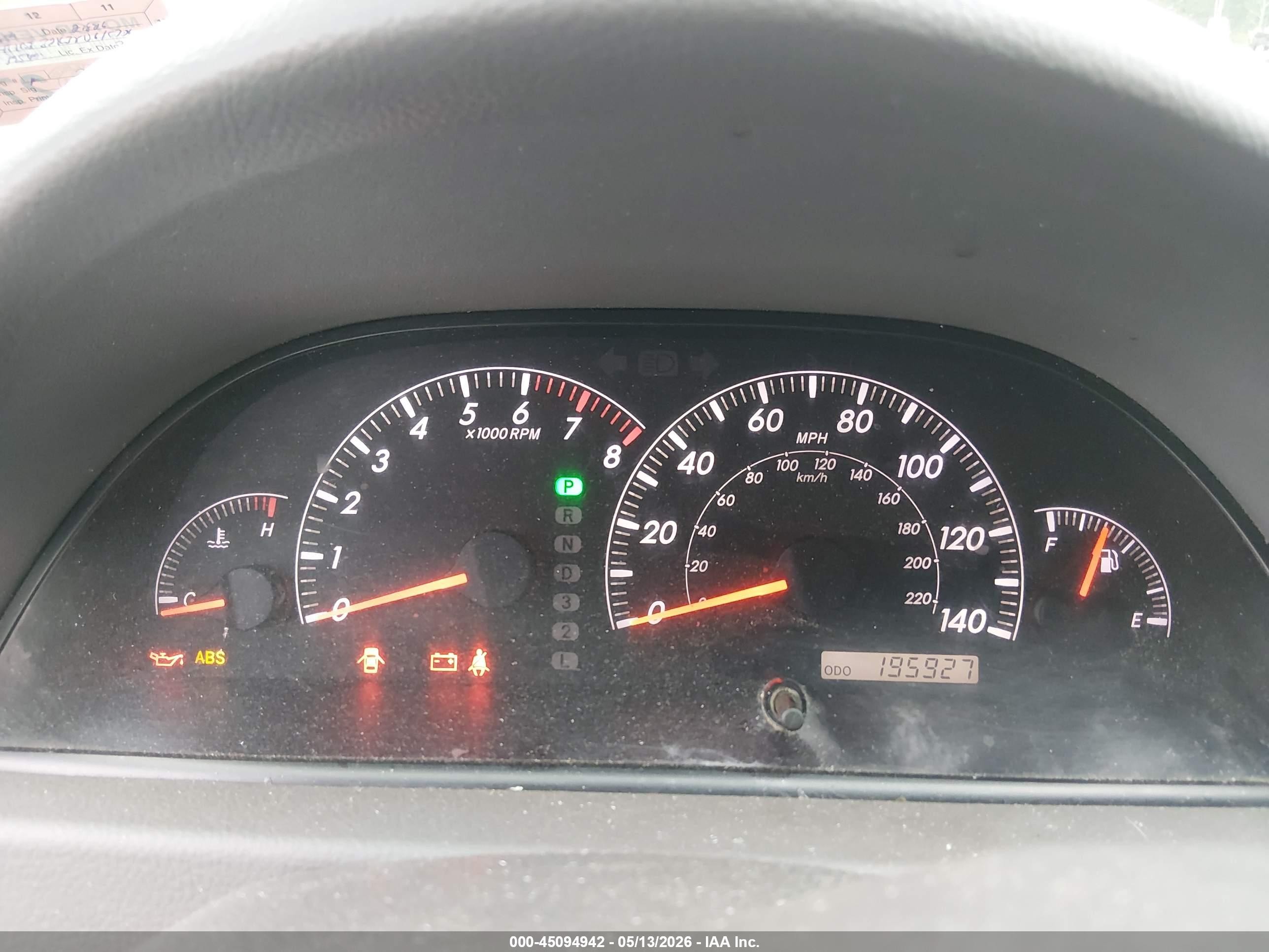 2005 Toyota Camry Le V6 Серый vin: 4T1BF32K35U615726