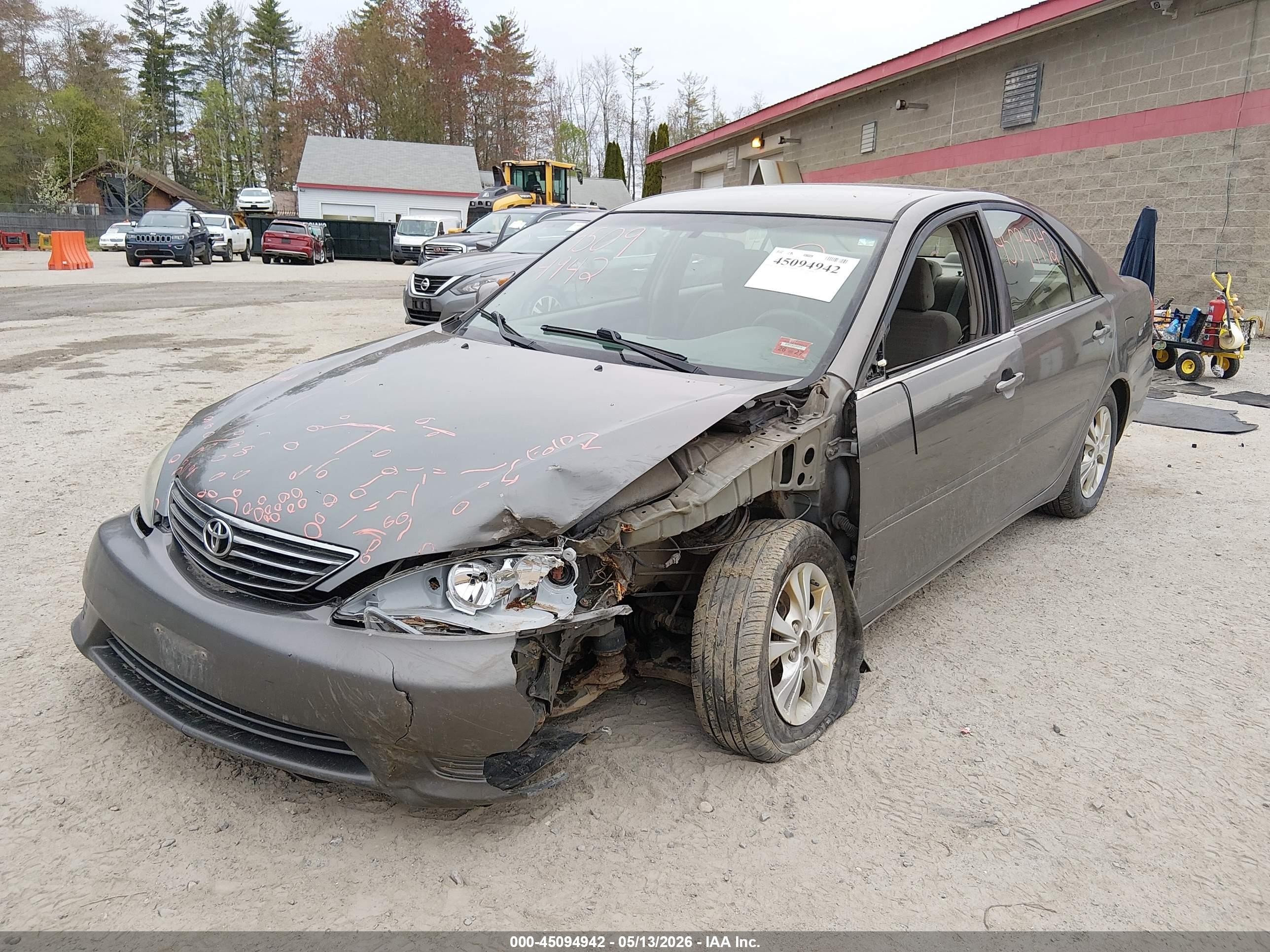 2005 Toyota Camry Le V6 Серый vin: 4T1BF32K35U615726