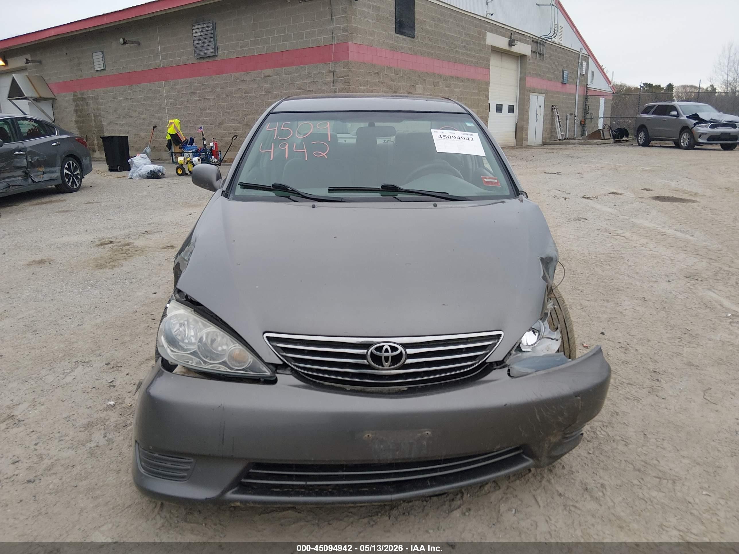 2005 Toyota Camry Le V6 Серый vin: 4T1BF32K35U615726