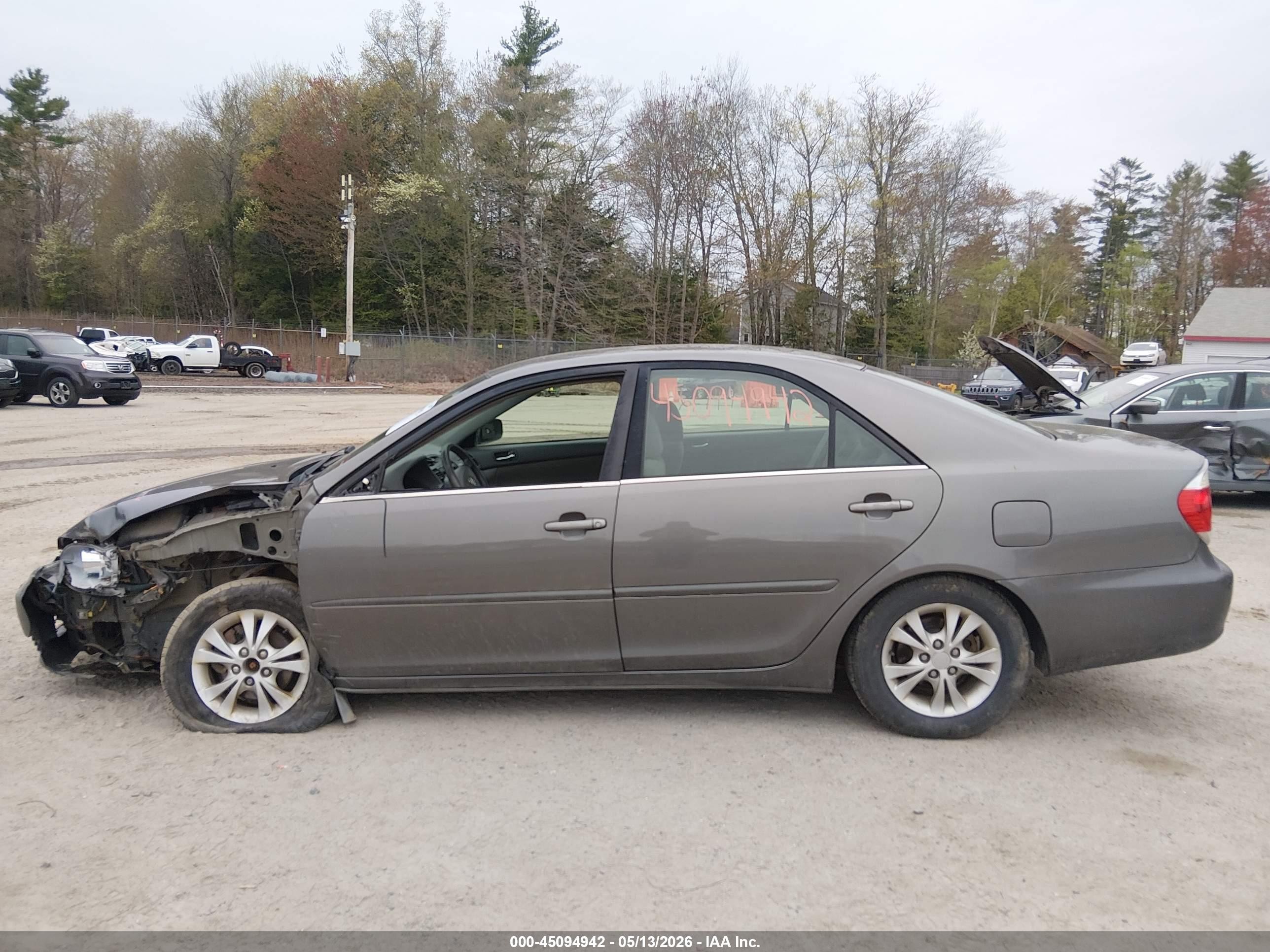 2005 Toyota Camry Le V6 Серый vin: 4T1BF32K35U615726