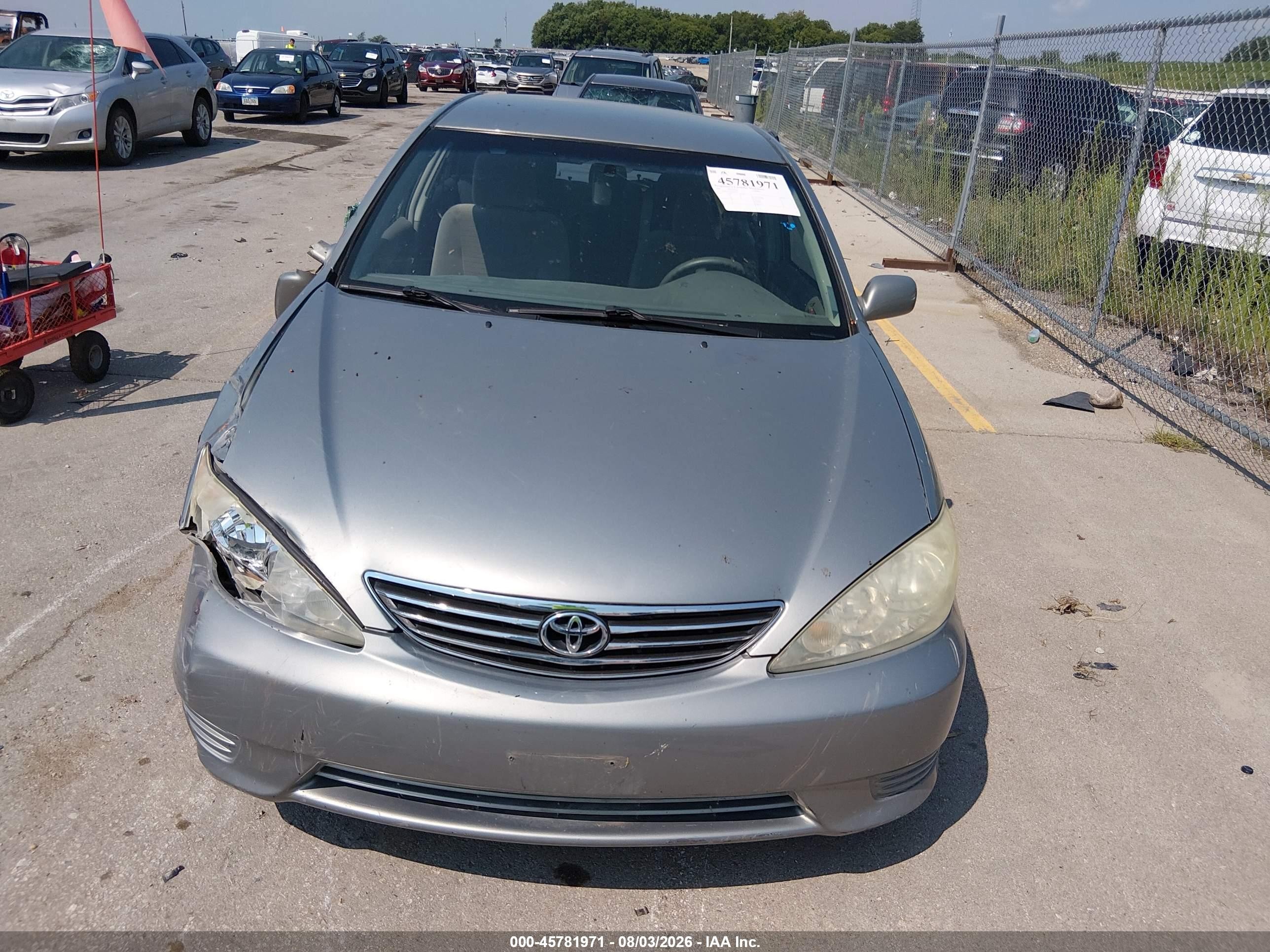 2006 Toyota Camry Le V6 Beige vin: 4T1BF32K36U629613
