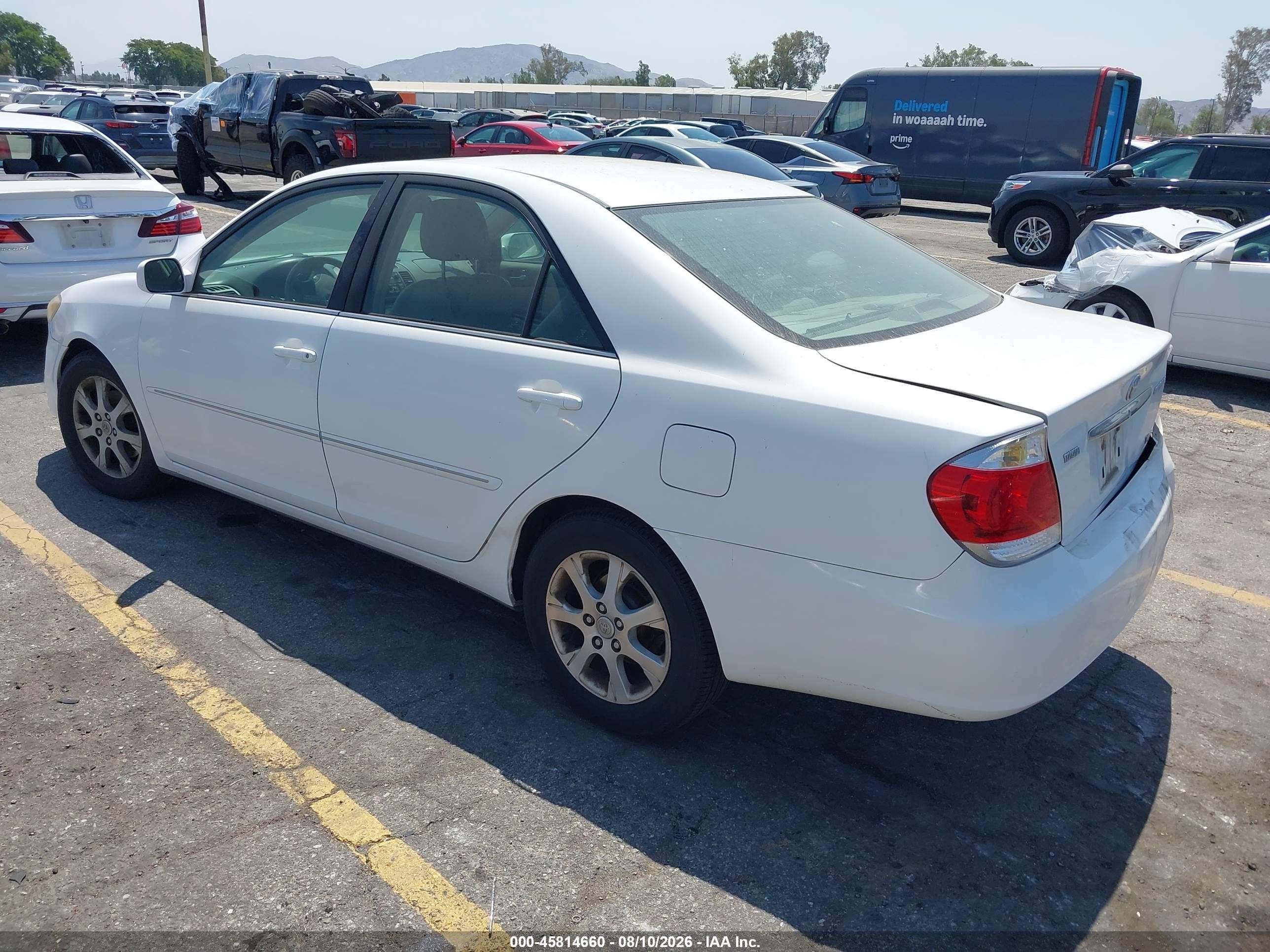 2006 Toyota Camry Xle V6 Белый vin: 4T1BF32K36U633564