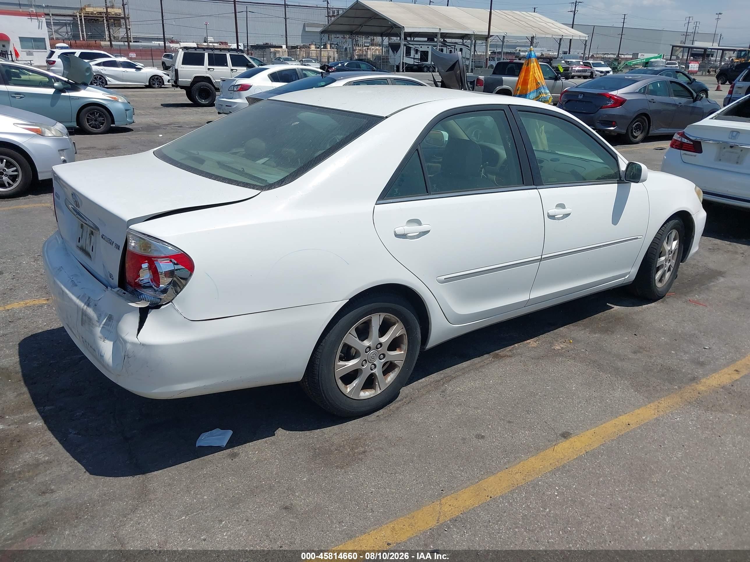 2006 Toyota Camry Xle V6 Белый vin: 4T1BF32K36U633564