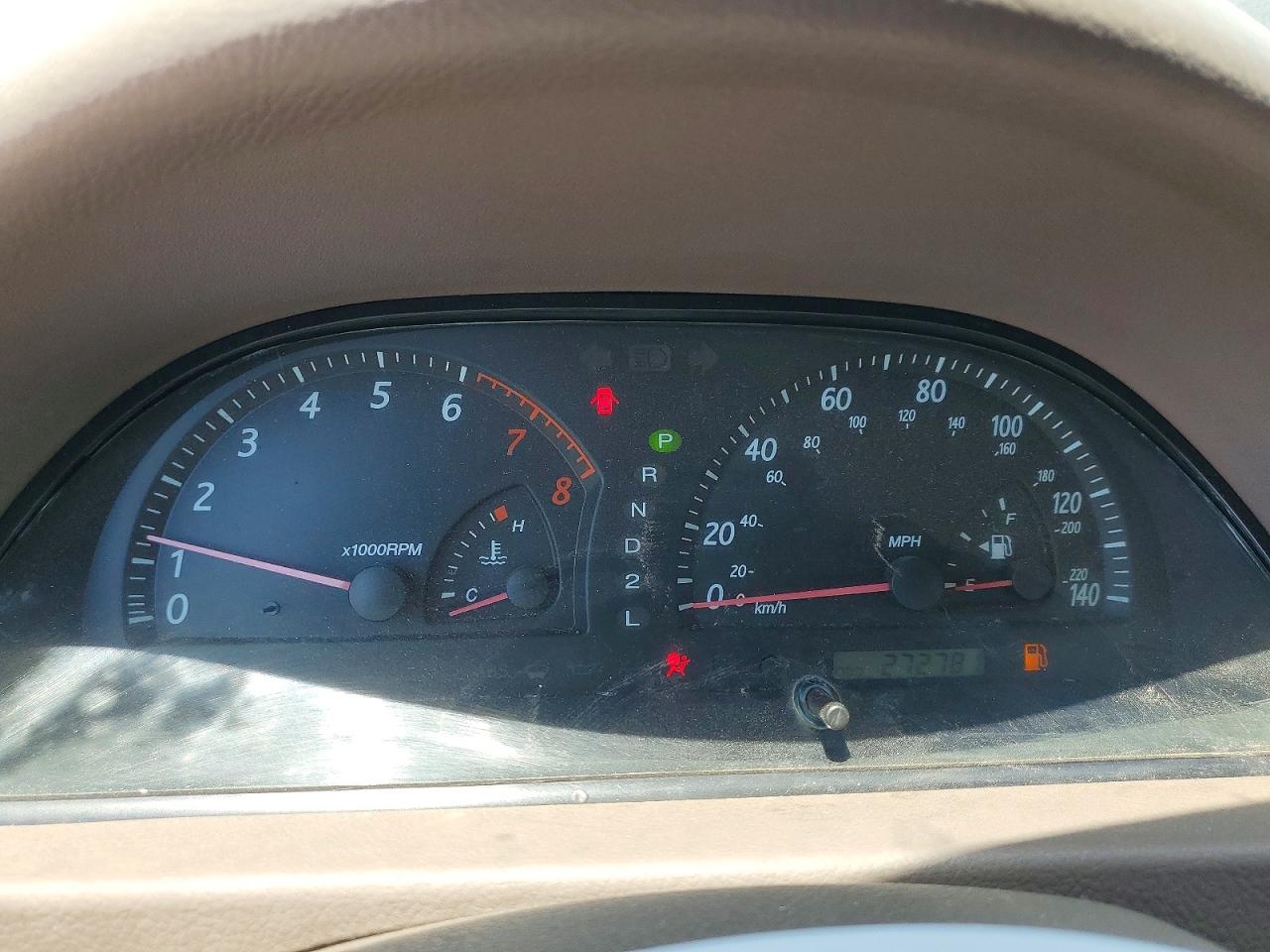 2002 Toyota Camry Le V6 Gold vin: 4T1BF32K42U026454