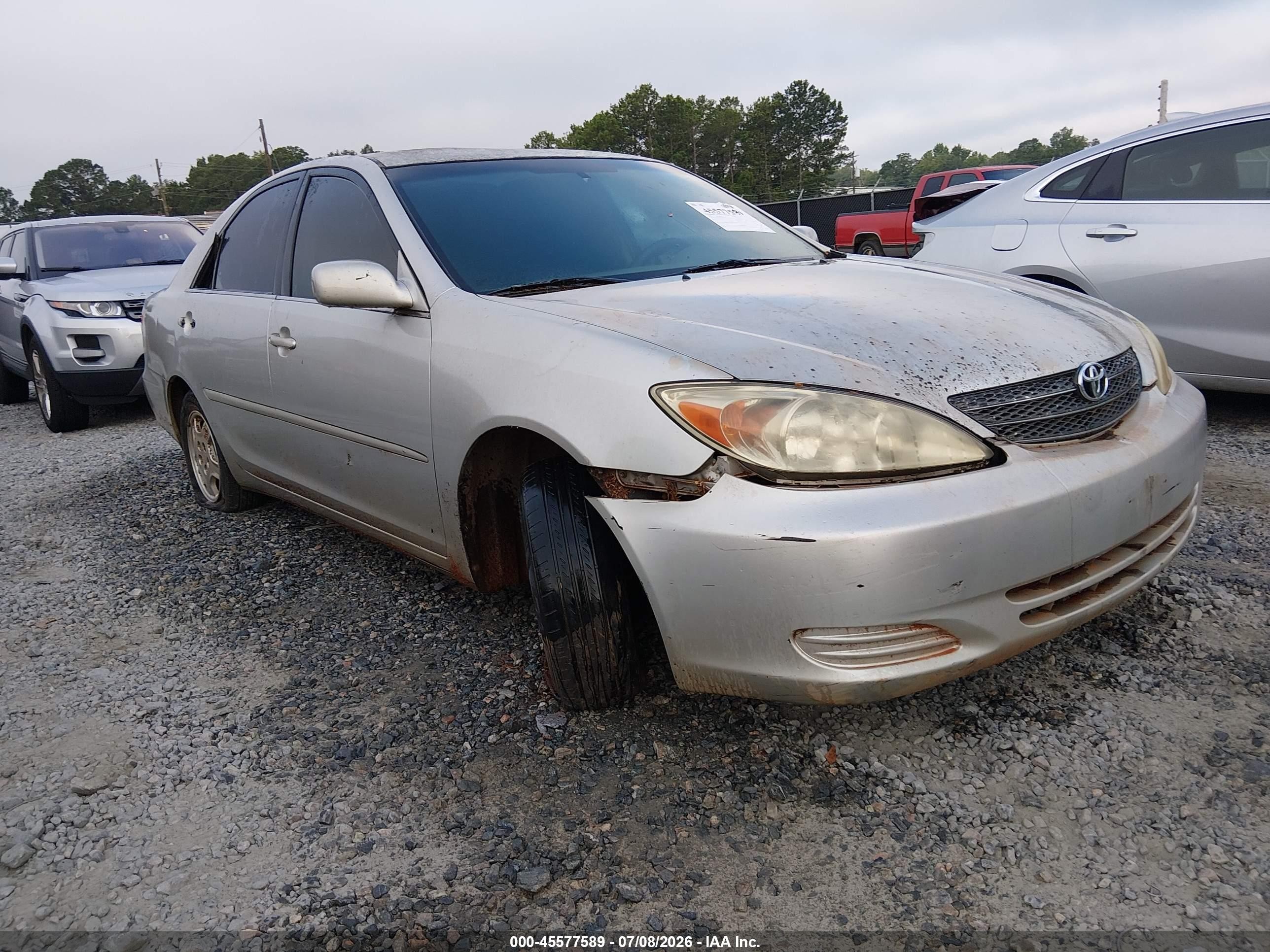 2003 Toyota Camry Le V6 Gray vin: 4T1BF32K43U042610
