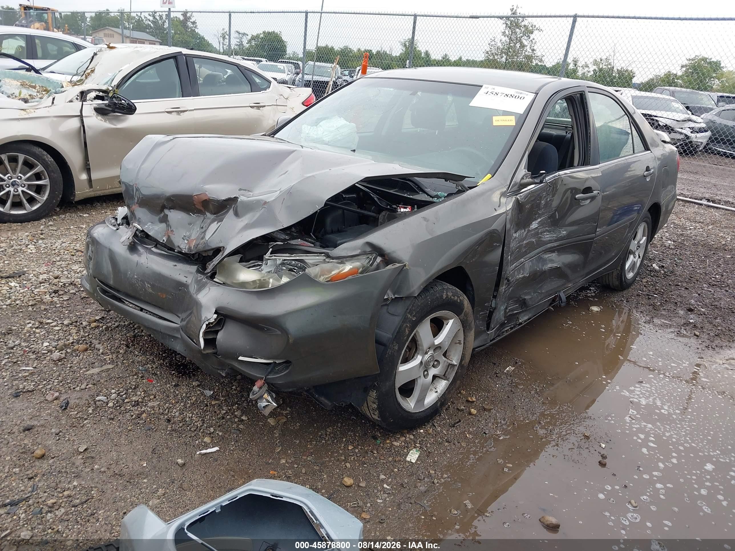 2003 Toyota Camry Se V6 Gray vin: 4T1BF32K43U545165