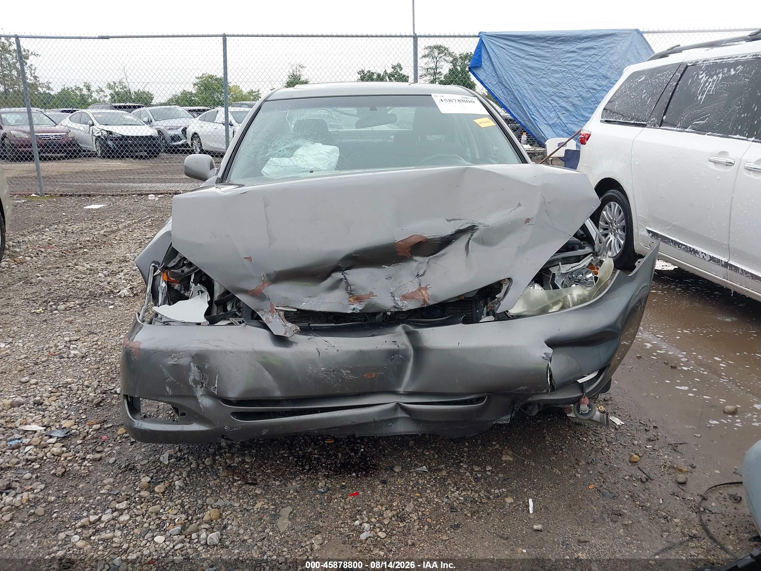 2003 Toyota Camry Se V6 Gray vin: 4T1BF32K43U545165