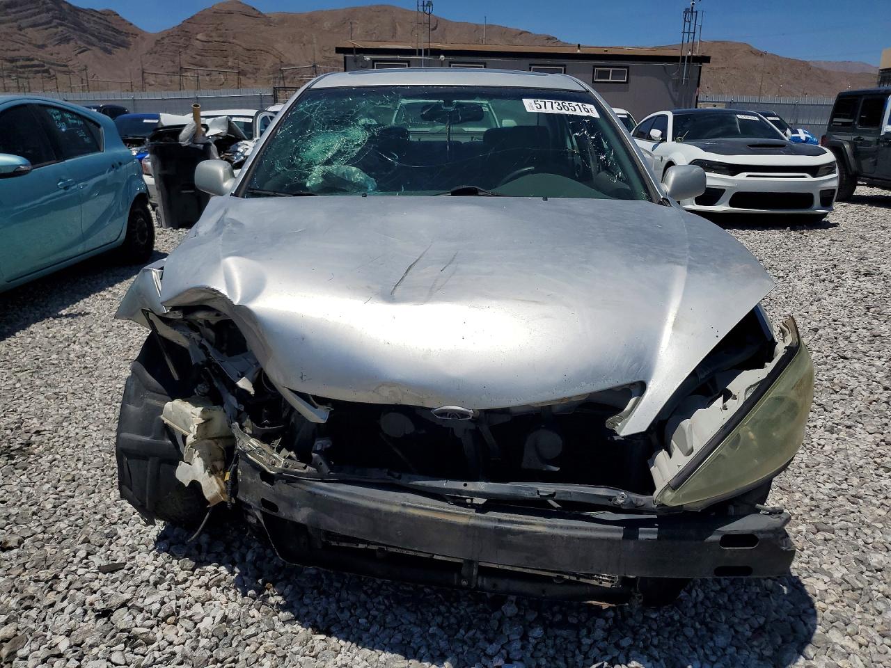 2003 Toyota Camry Xle V6 Silver vin: 4T1BF32K43U557767