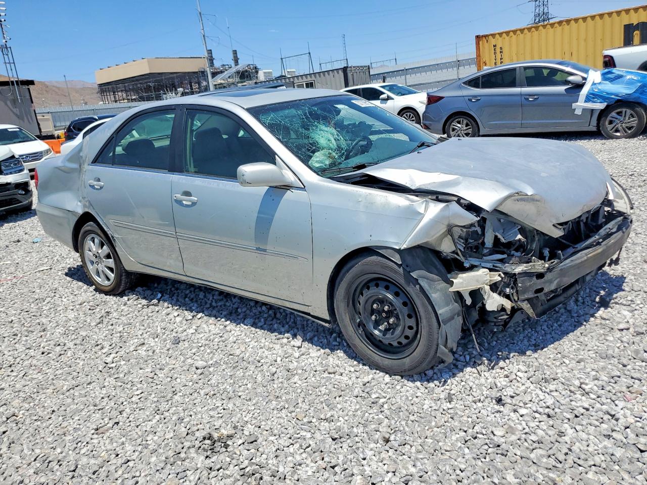 2003 Toyota Camry Xle V6 Silver vin: 4T1BF32K43U557767