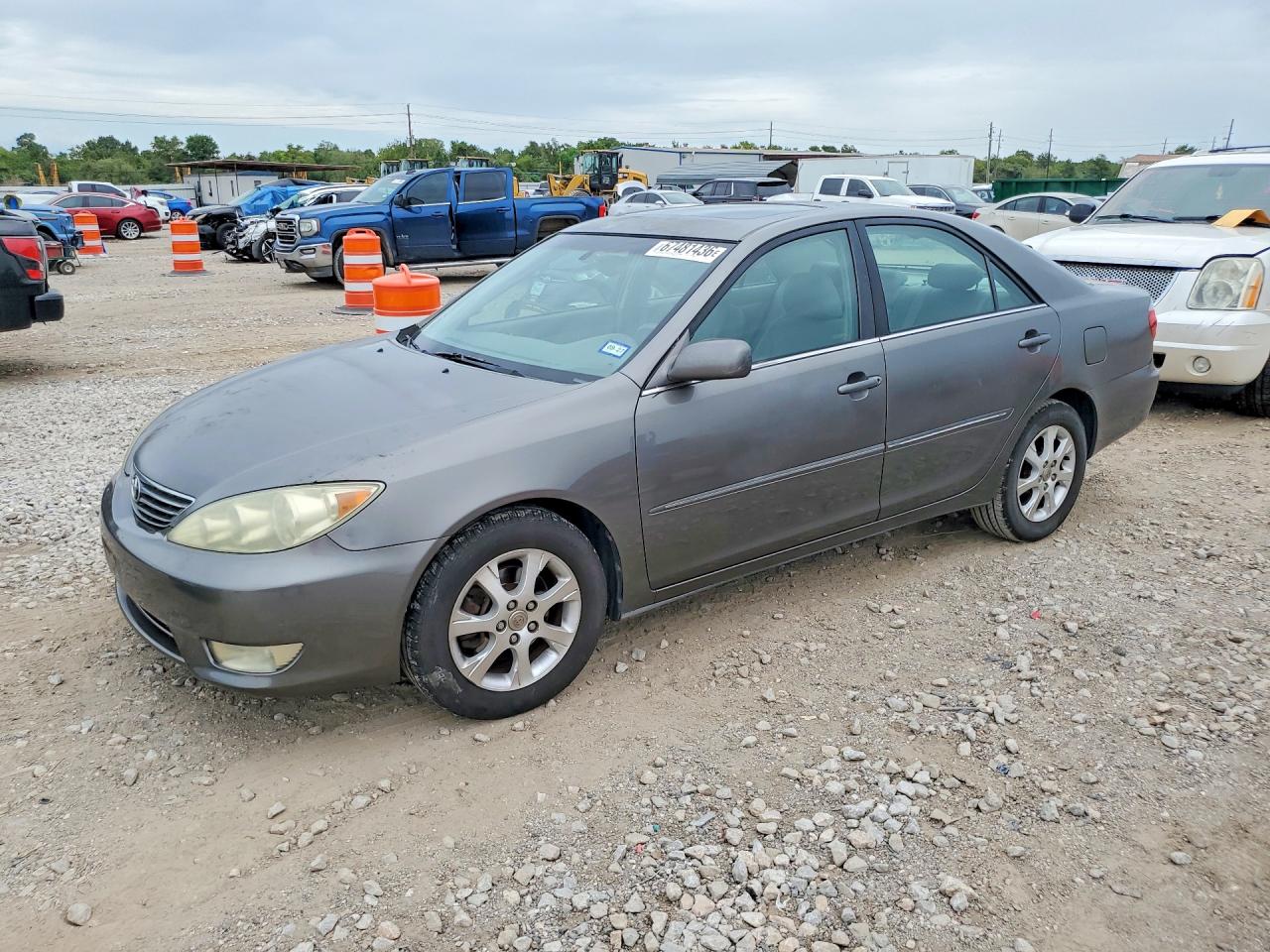 2005 Toyota Camry Xle V6 Gray vin: 4T1BF32K45U601740