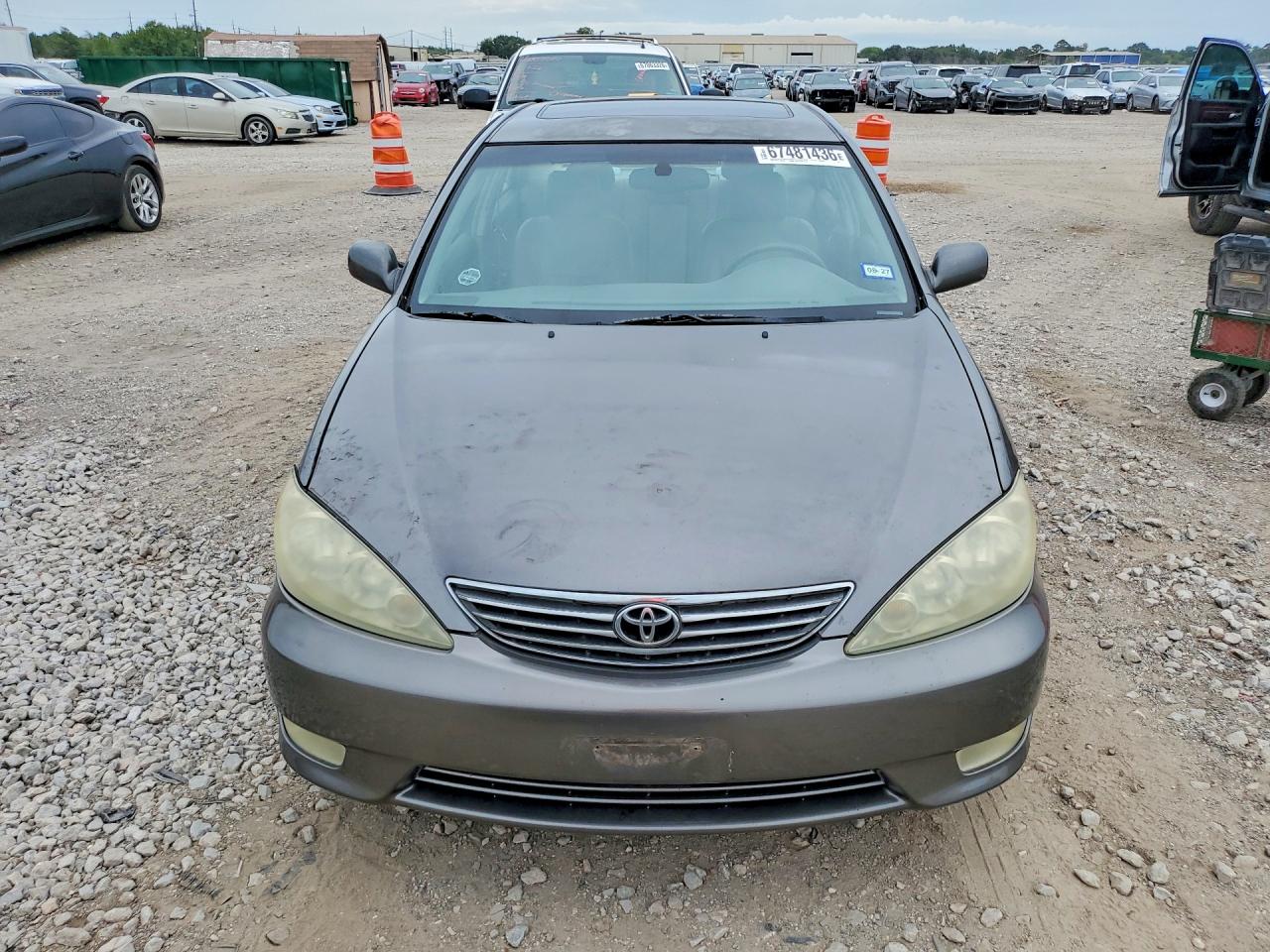 2005 Toyota Camry Xle V6 Gray vin: 4T1BF32K45U601740