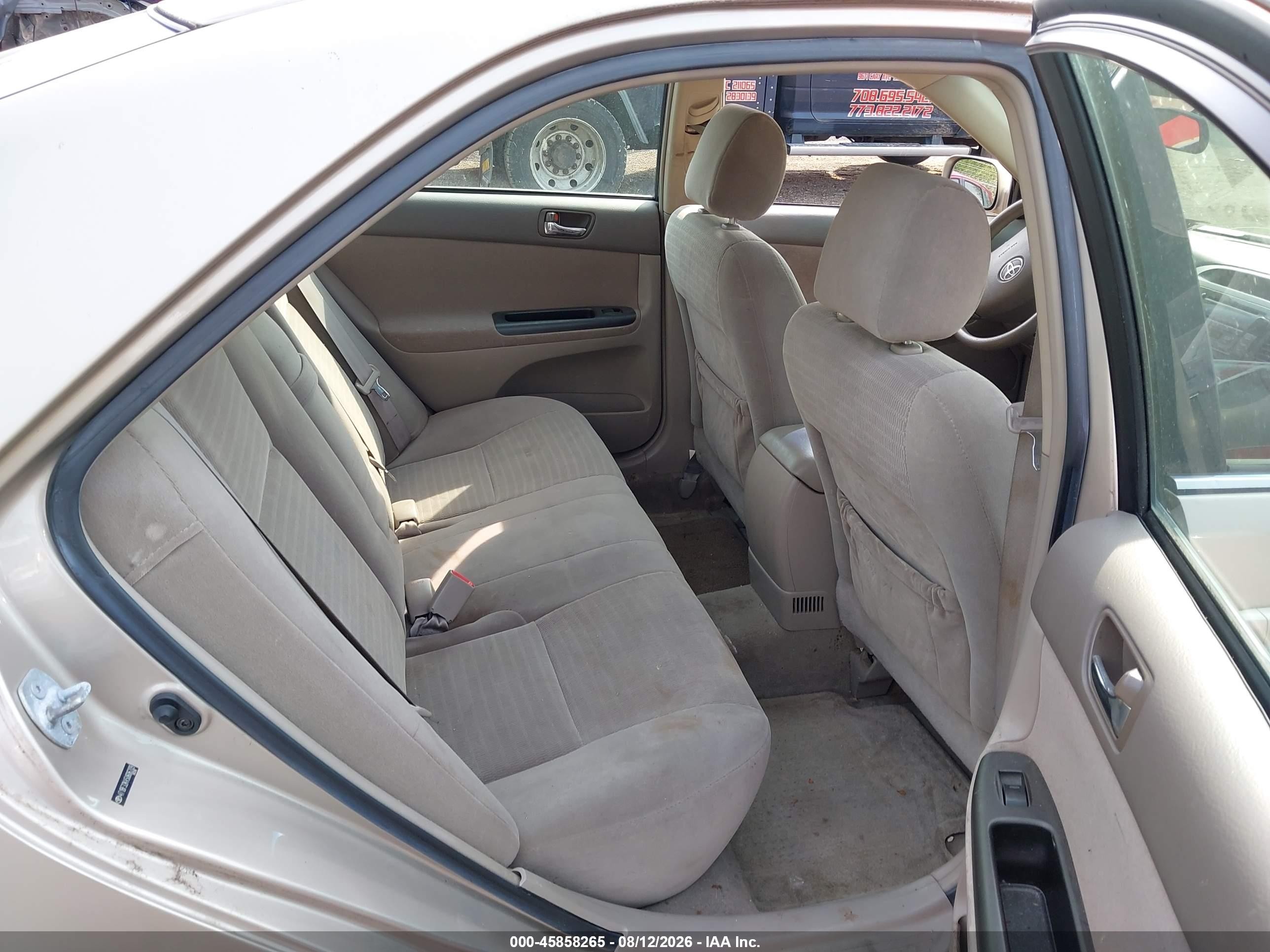 2005 Toyota Camry Le V6 Gold vin: 4T1BF32K45U606209