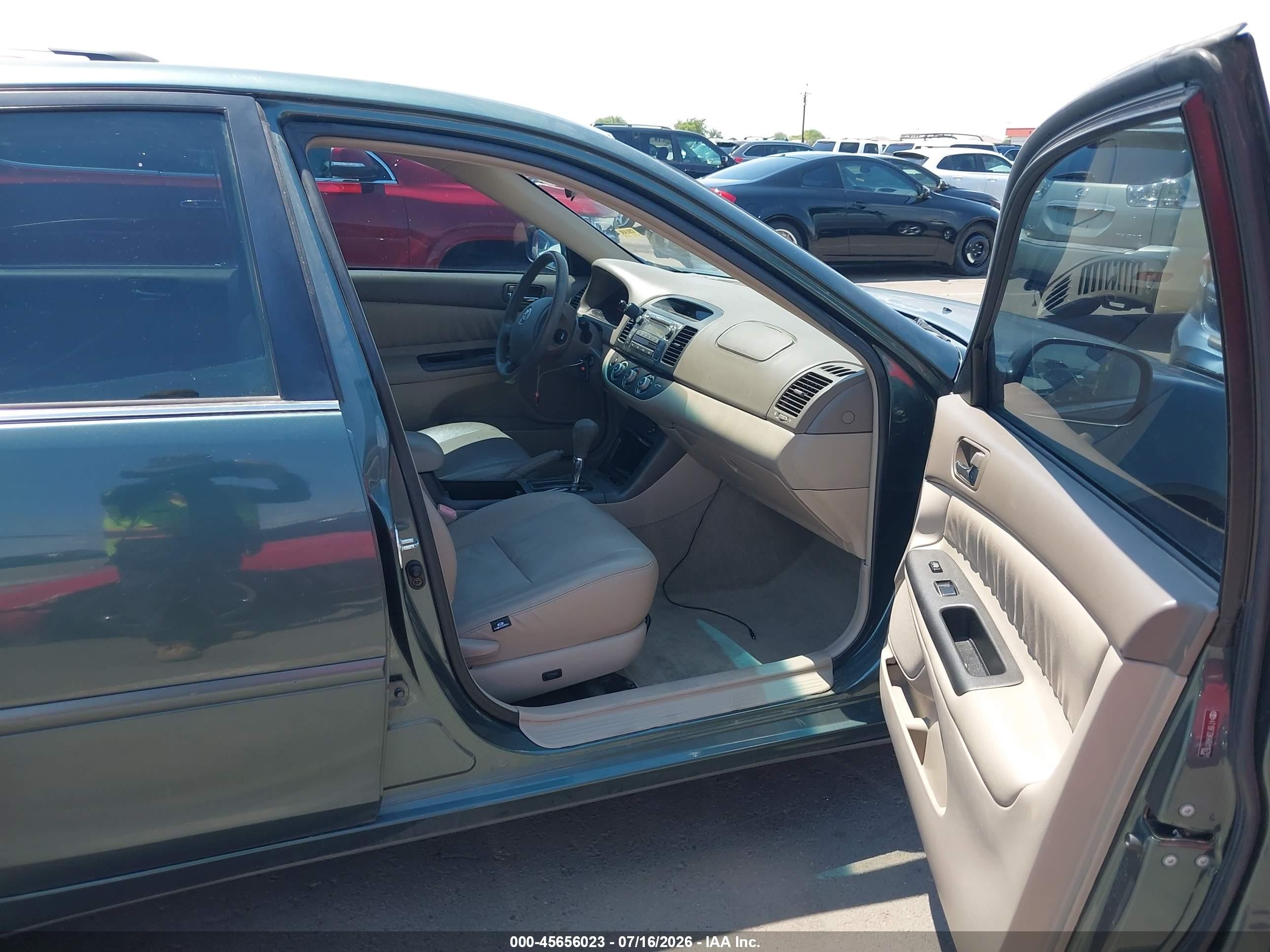 2006 Toyota Camry Le V6 Green vin: 4T1BF32K46U116791