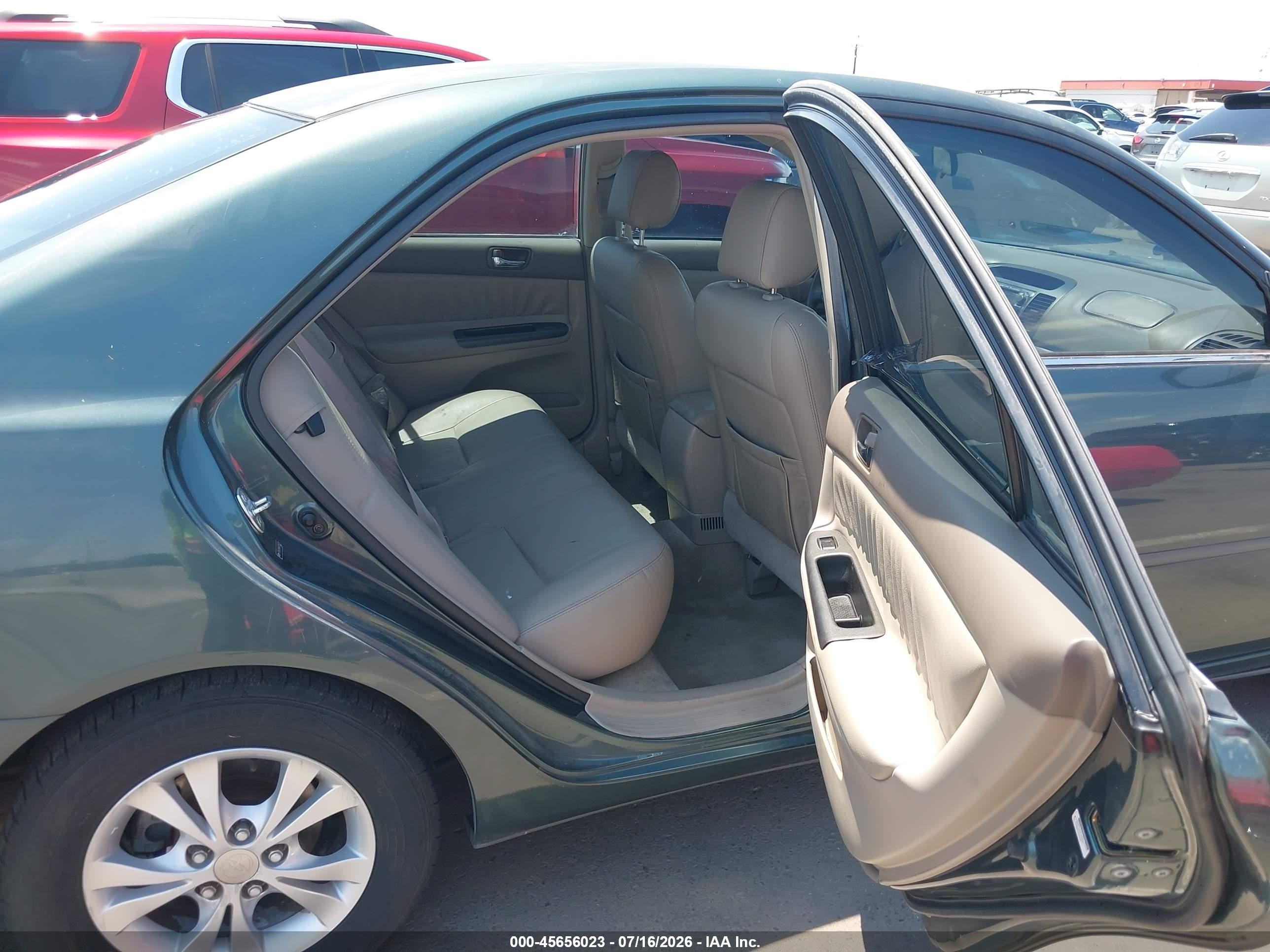 2006 Toyota Camry Le V6 Green vin: 4T1BF32K46U116791