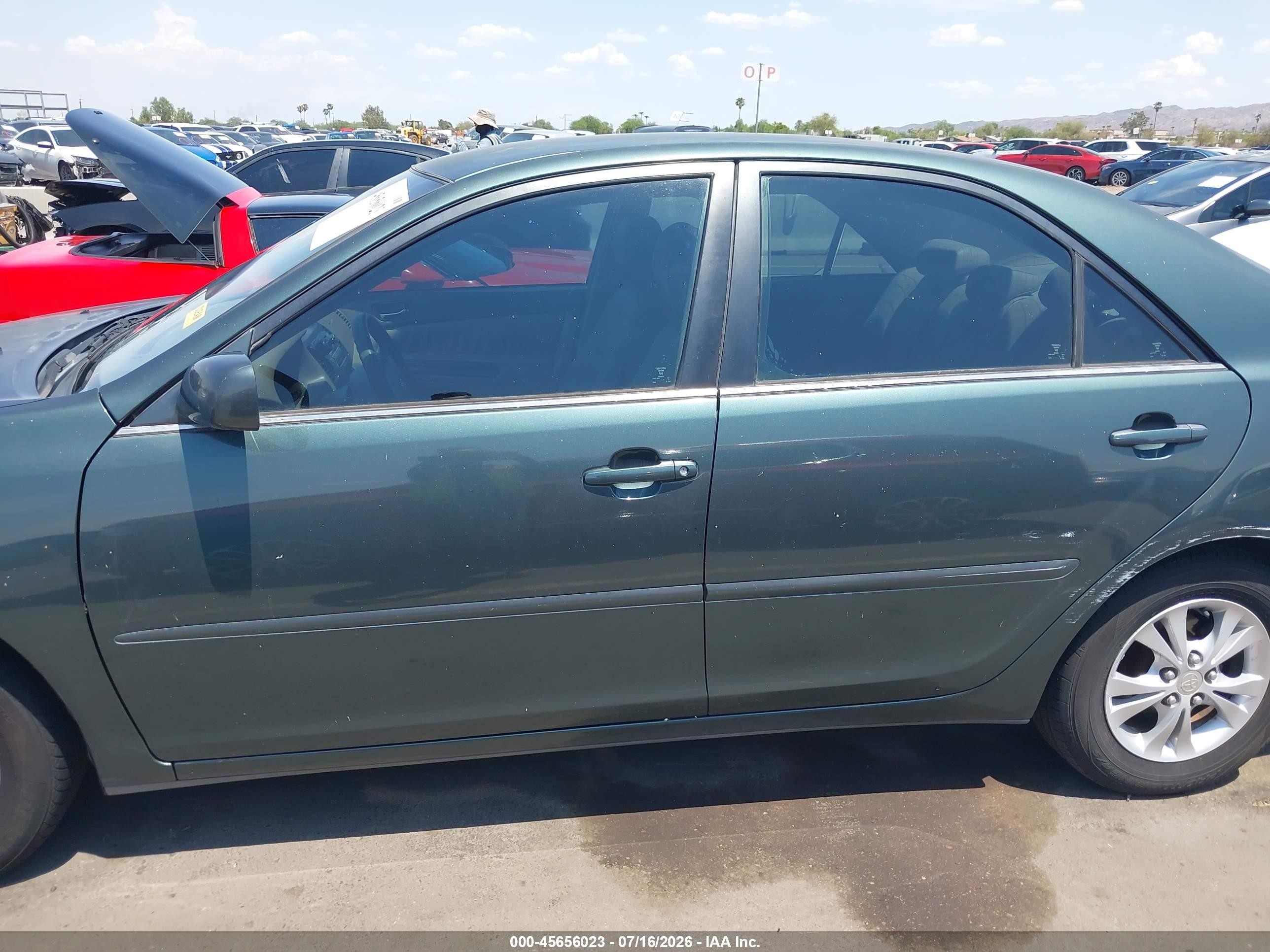 2006 Toyota Camry Le V6 Green vin: 4T1BF32K46U116791