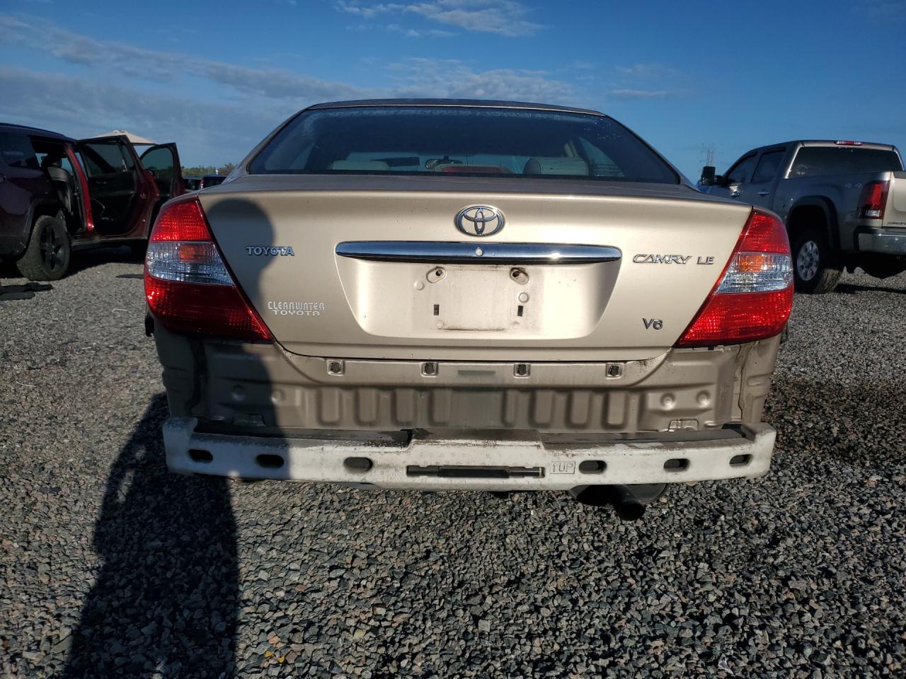 2002 Toyota Camry Le V6 Tan vin: 4T1BF32K52U016452
