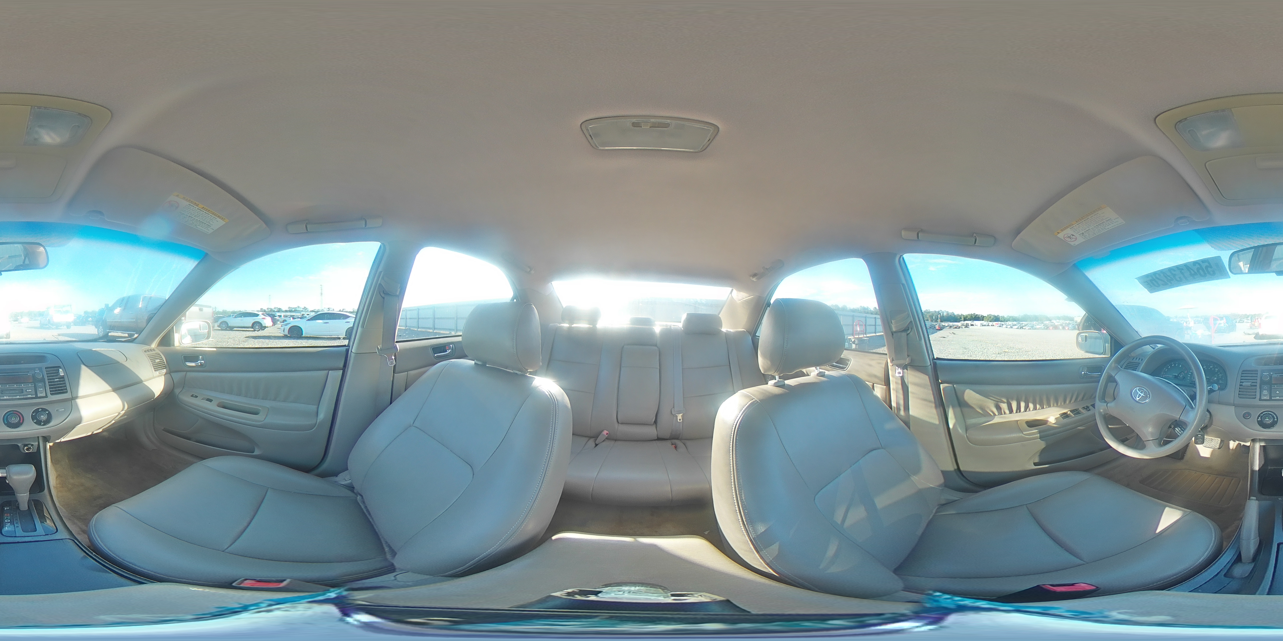 2002 Toyota Camry Le V6 Tan vin: 4T1BF32K52U016452