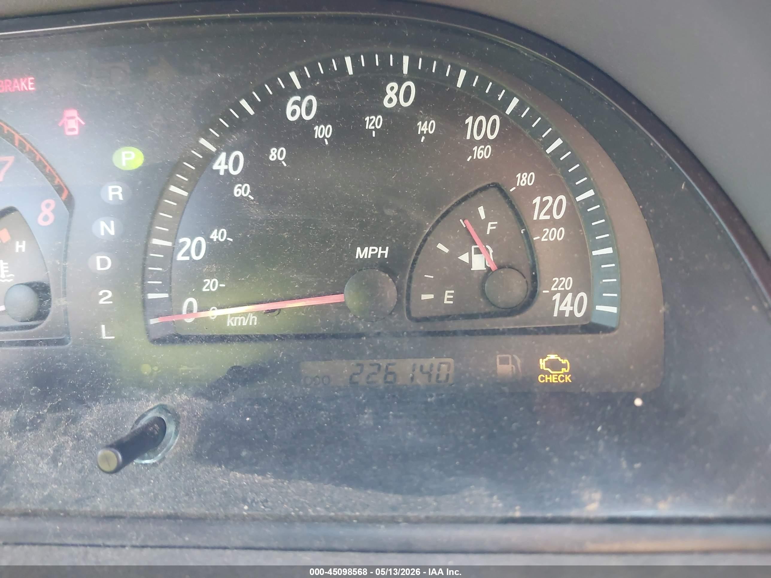 2002 Toyota Camry Le V6 Gray vin: 4T1BF32K52U517552