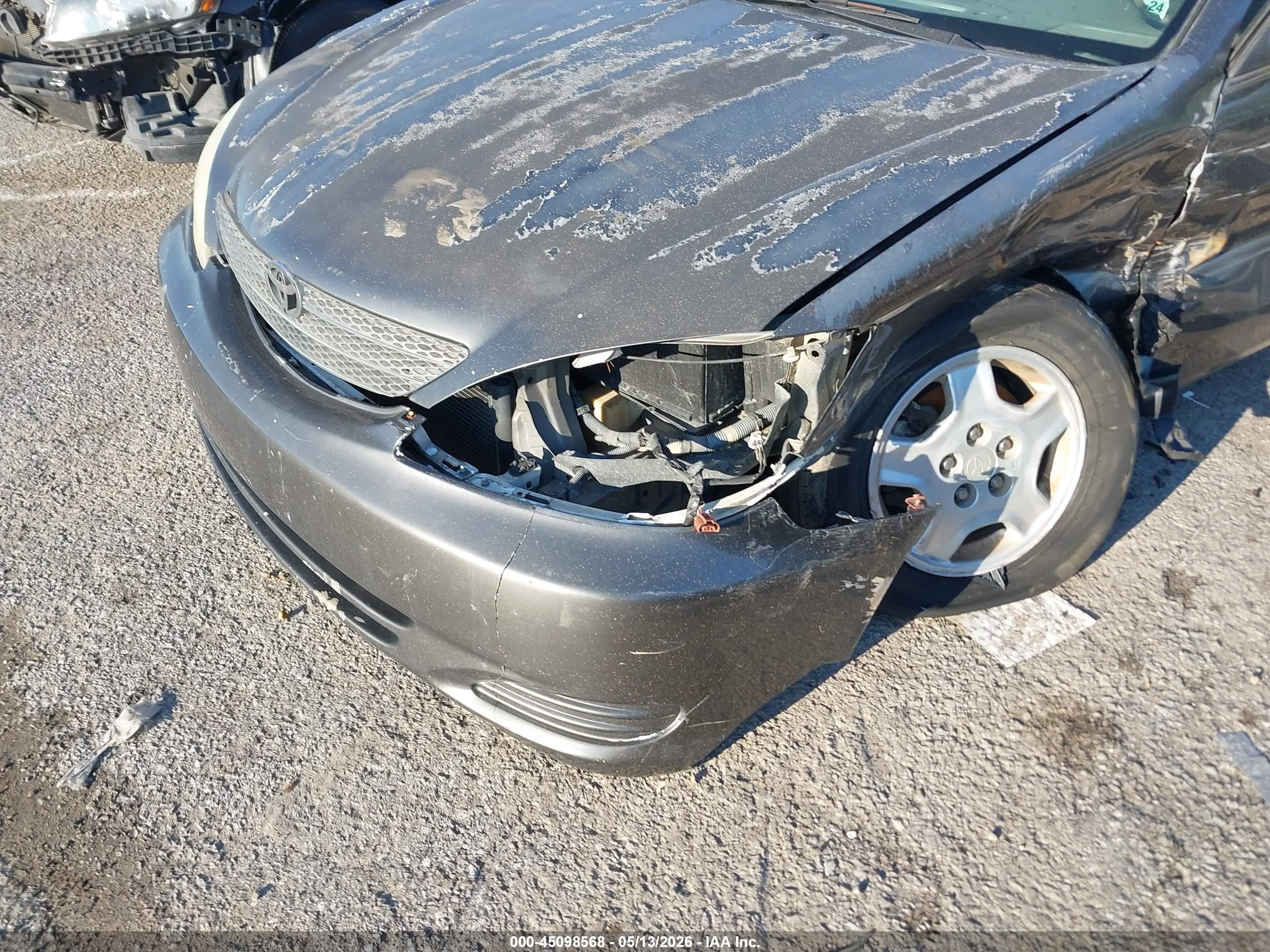 2002 Toyota Camry Le V6 Gray vin: 4T1BF32K52U517552