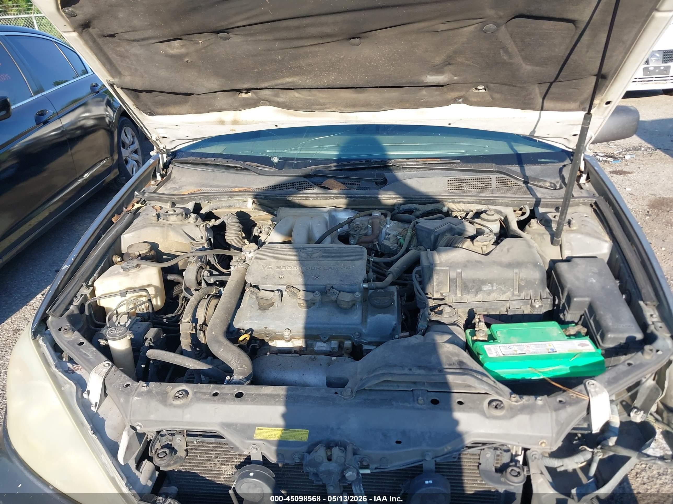 2002 Toyota Camry Le V6 Gray vin: 4T1BF32K52U517552