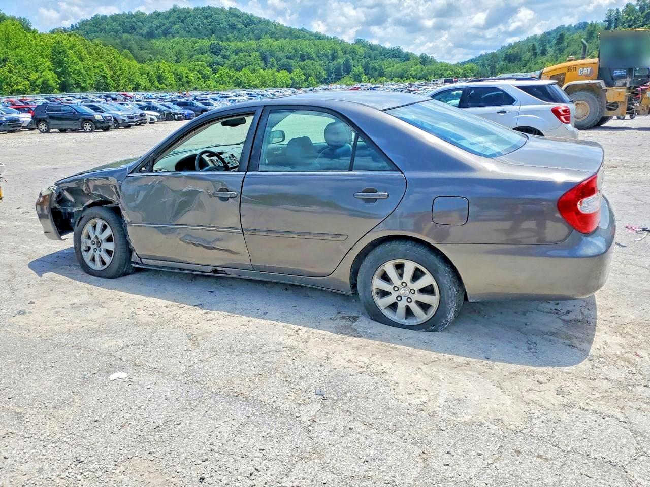 2002 Toyota Camry Xle V6 Gray vin: 4T1BF32K52U518829