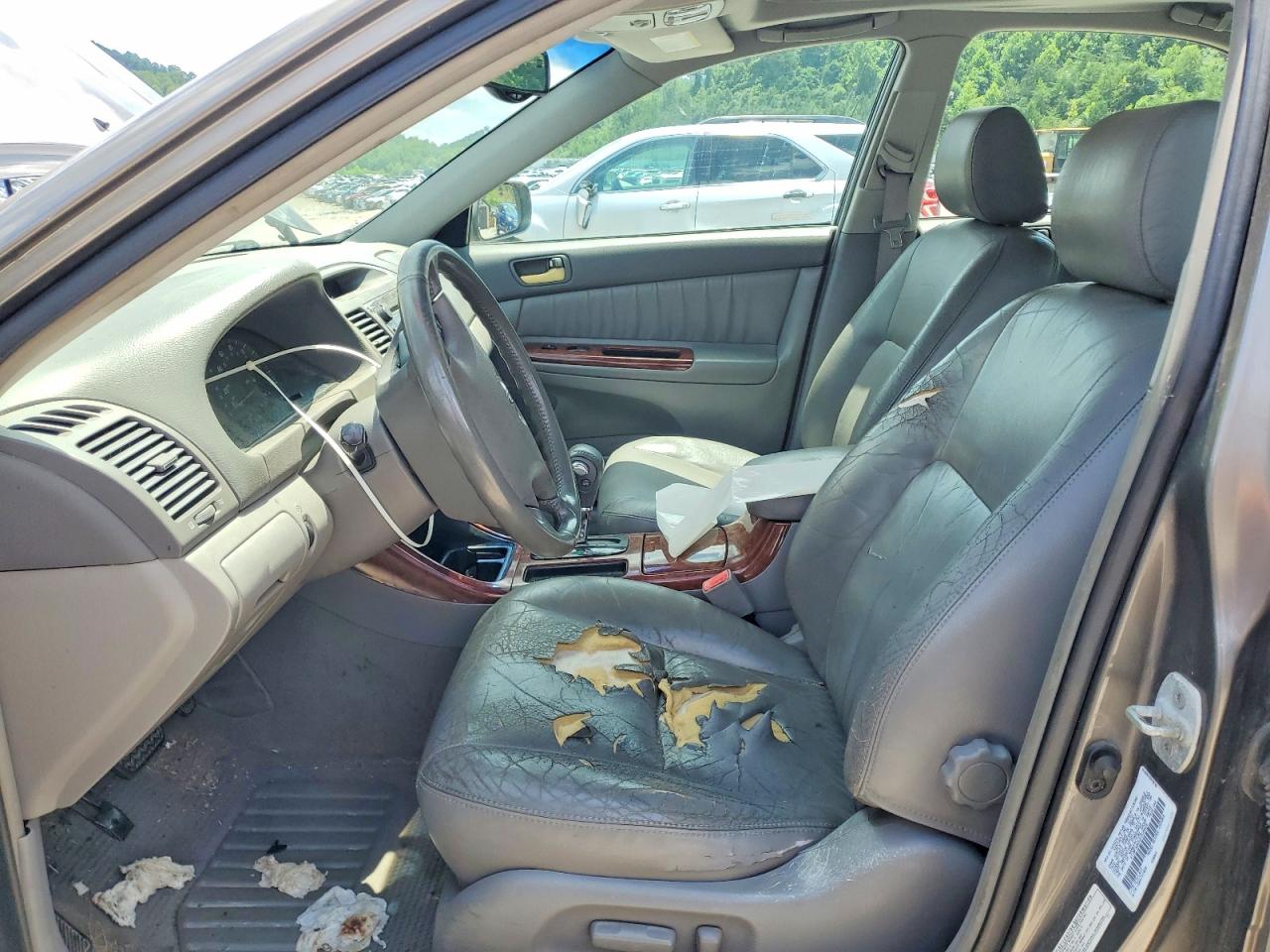 2002 Toyota Camry Xle V6 Gray vin: 4T1BF32K52U518829