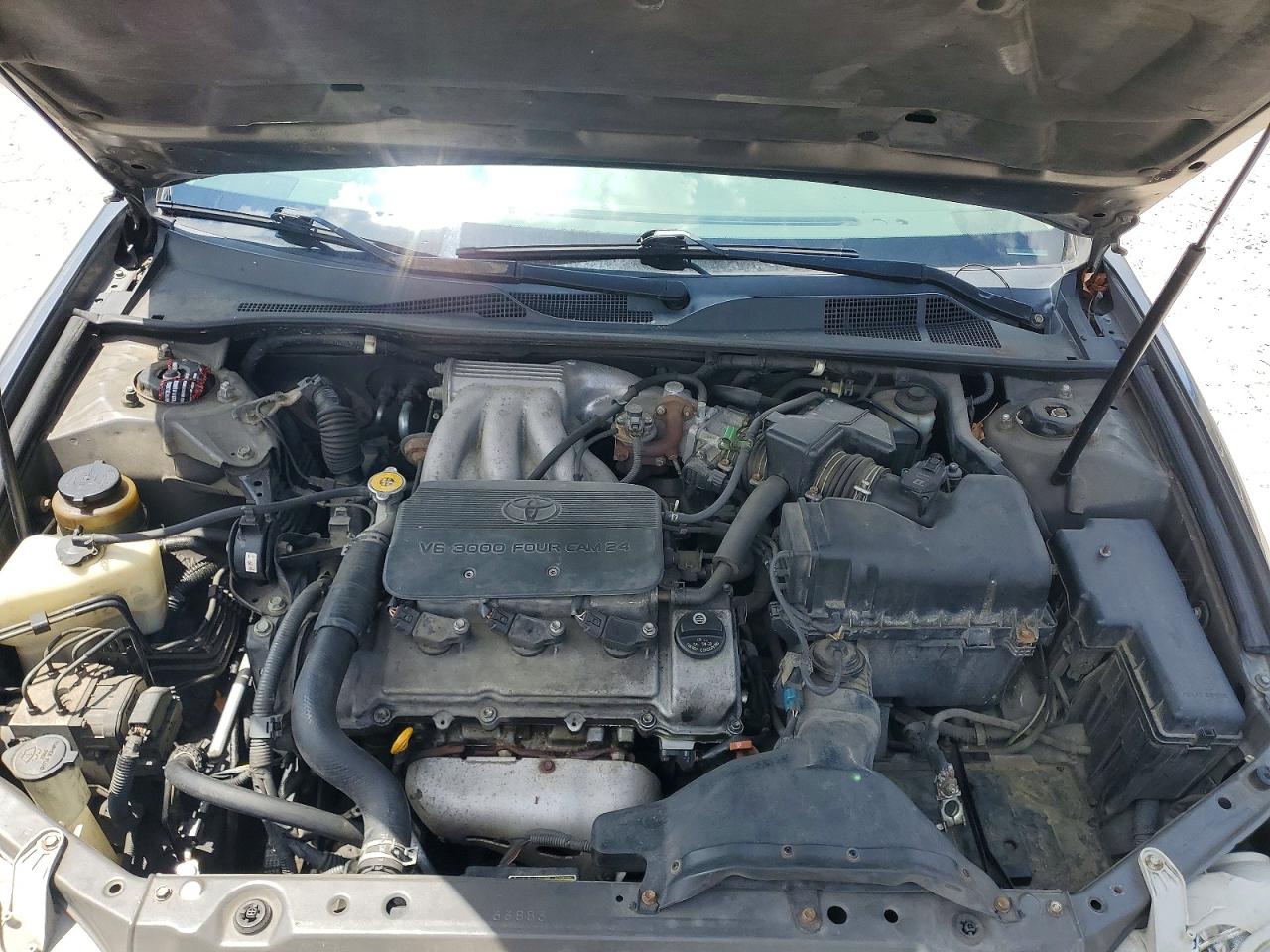 2002 Toyota Camry Xle V6 Gray vin: 4T1BF32K52U518829