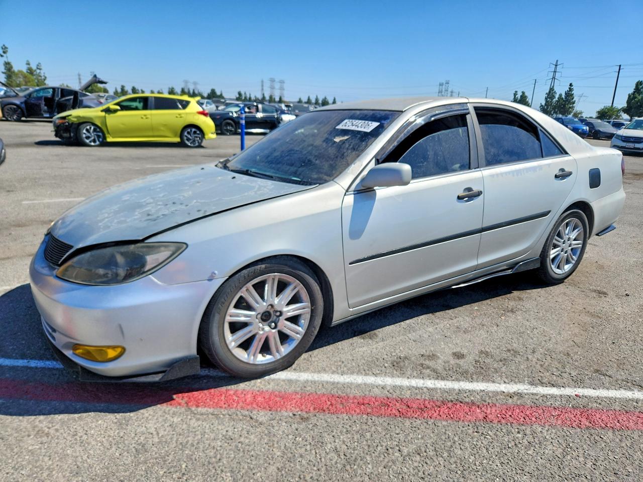 2003 Toyota Camry Le V6 Серебряный vin: 4T1BF32K53U047525