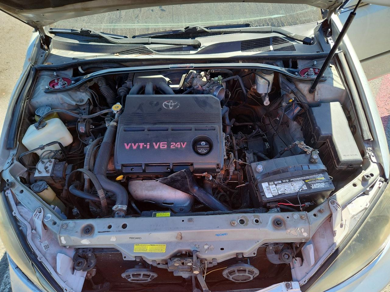 2003 Toyota Camry Le V6 Серебряный vin: 4T1BF32K53U047525
