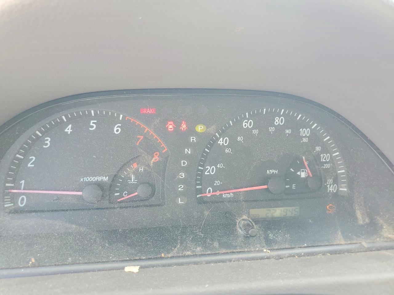 2003 Toyota Camry Le V6 Blue vin: 4T1BF32K53U564369