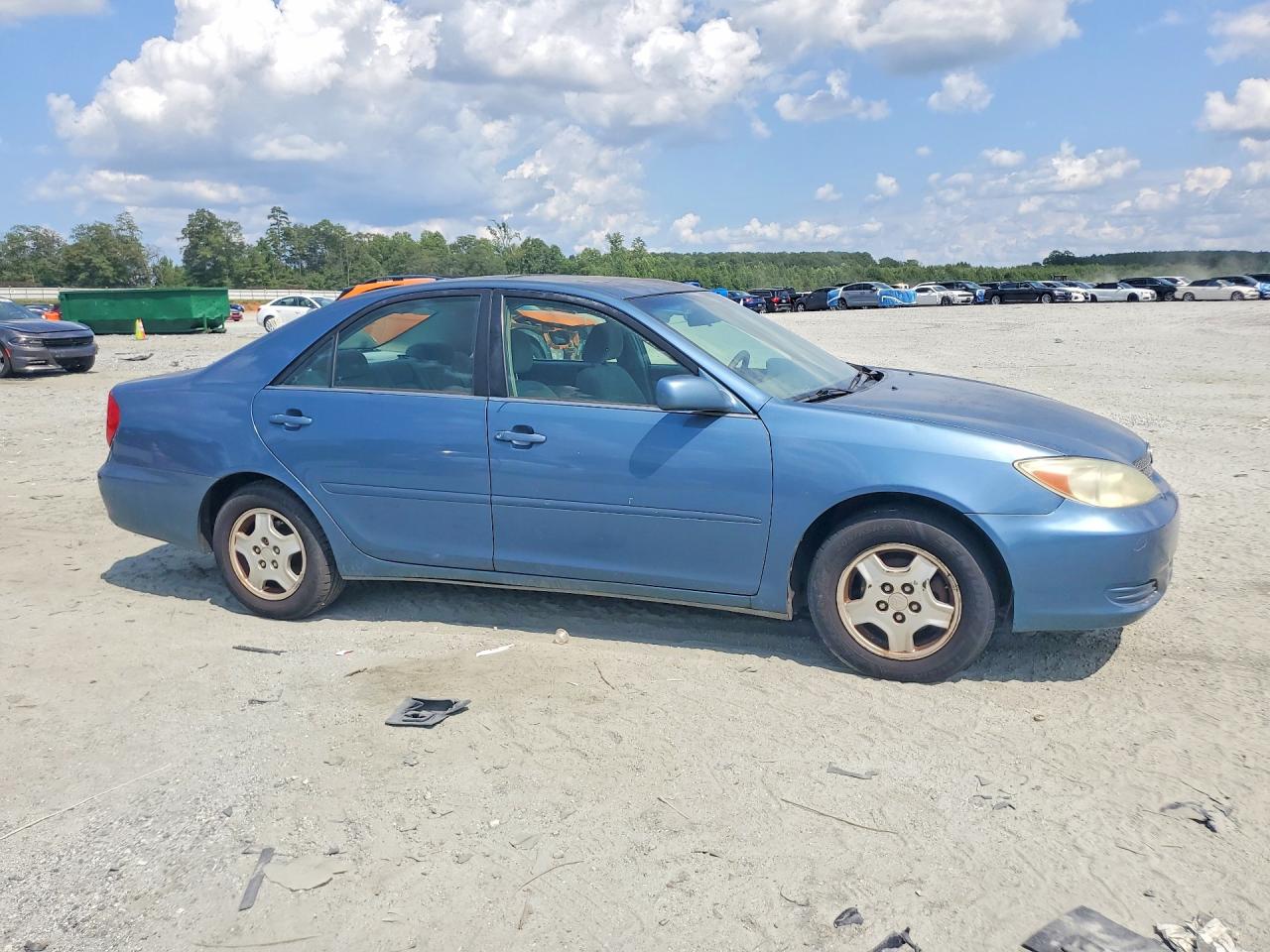 2003 Toyota Camry Le V6 Blue vin: 4T1BF32K53U564369
