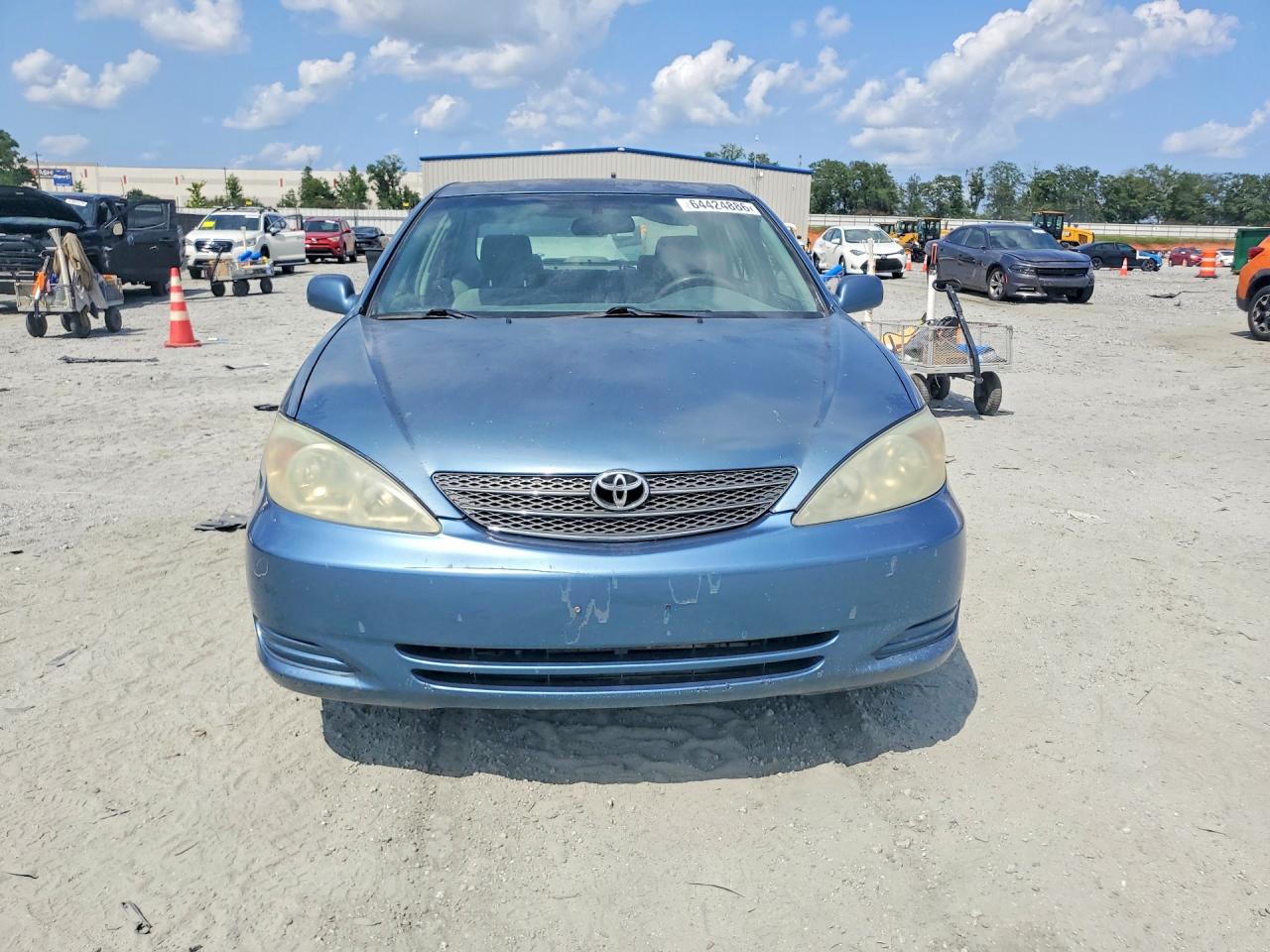 2003 Toyota Camry Le V6 Blue vin: 4T1BF32K53U564369