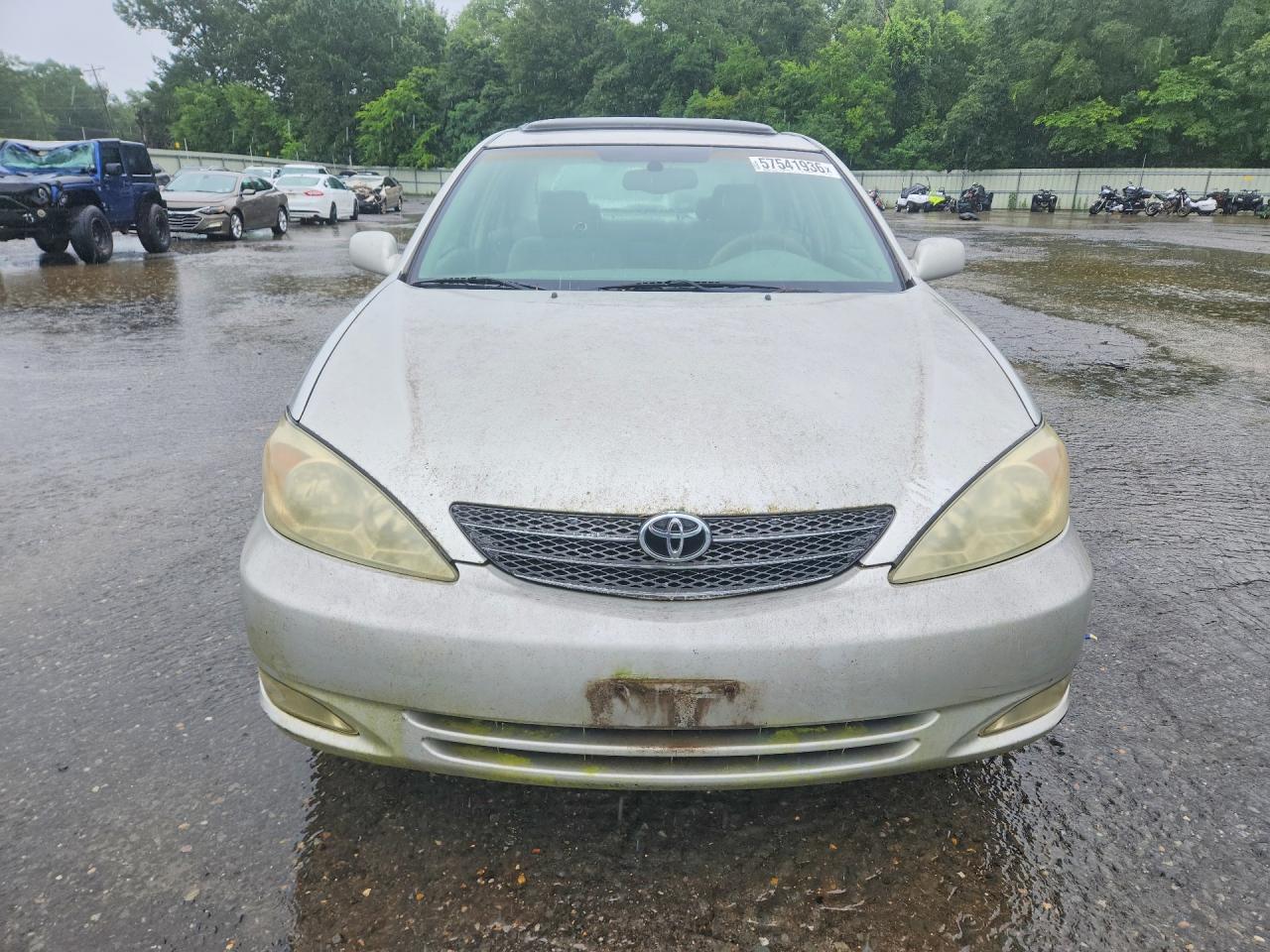 2004 Toyota Camry Xle V6 Silver vin: 4T1BF32K54U573610