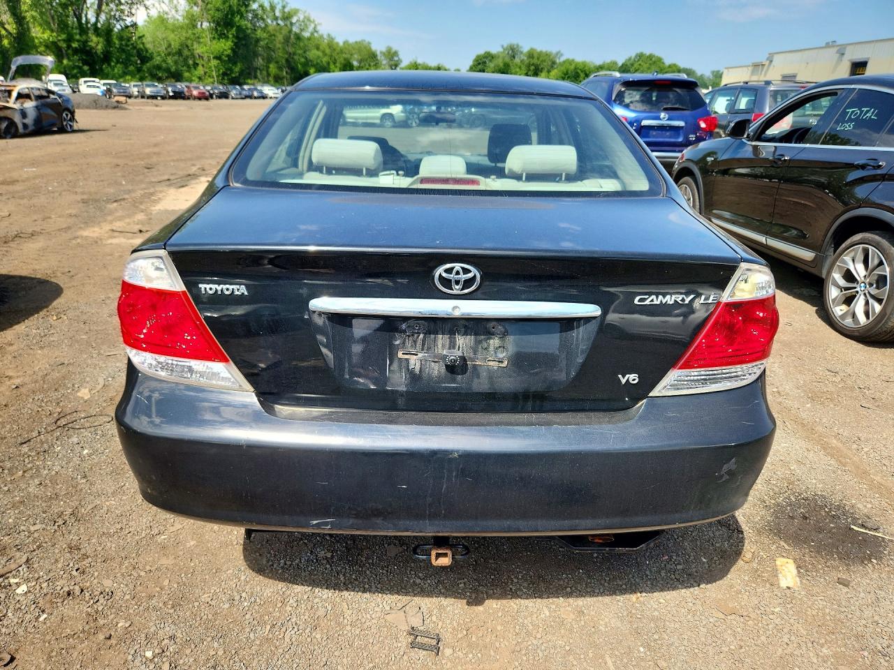 2006 Toyota Camry Le V6 Black vin: 4T1BF32K56U119425