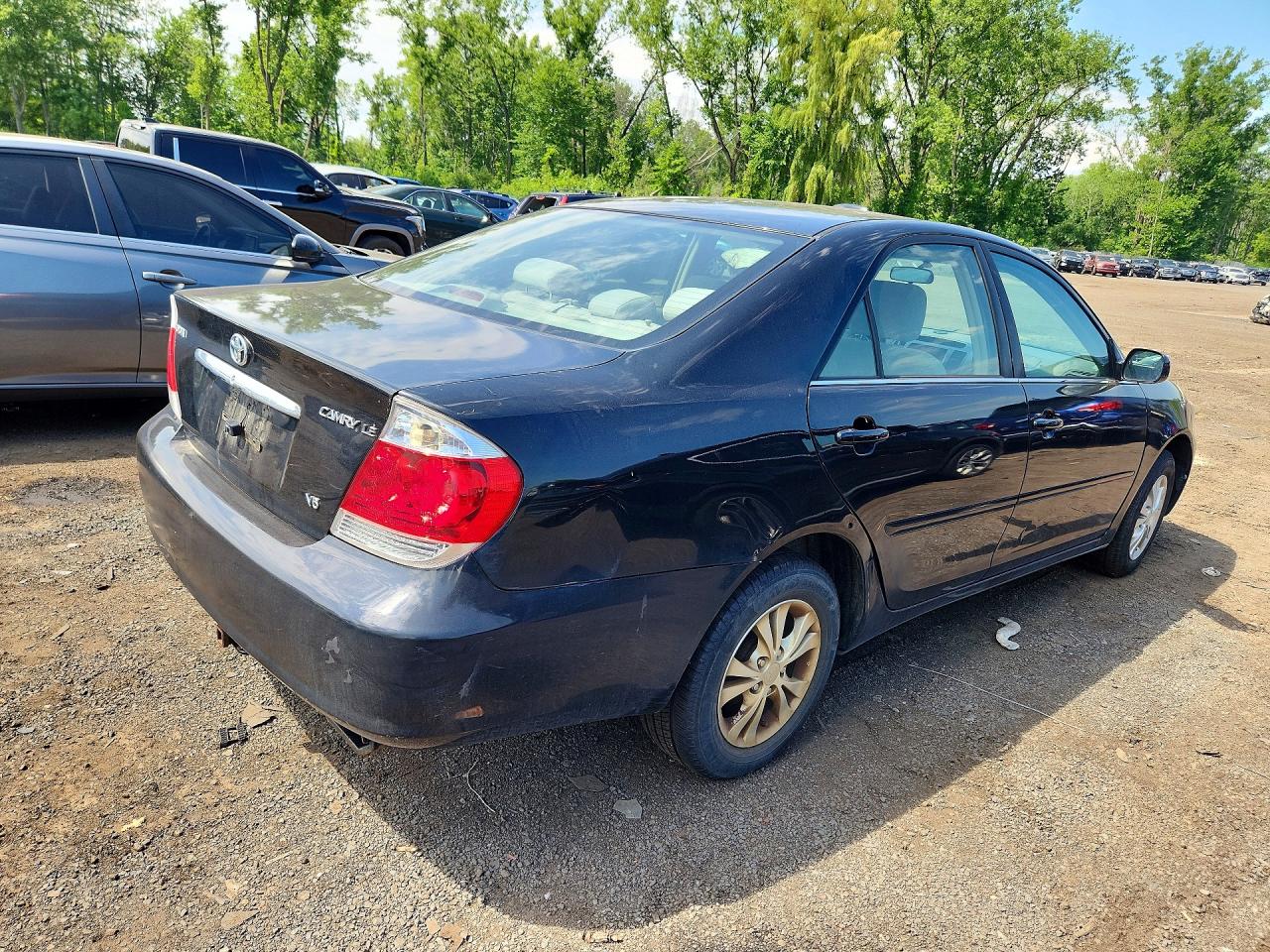 2006 Toyota Camry Le V6 Black vin: 4T1BF32K56U119425