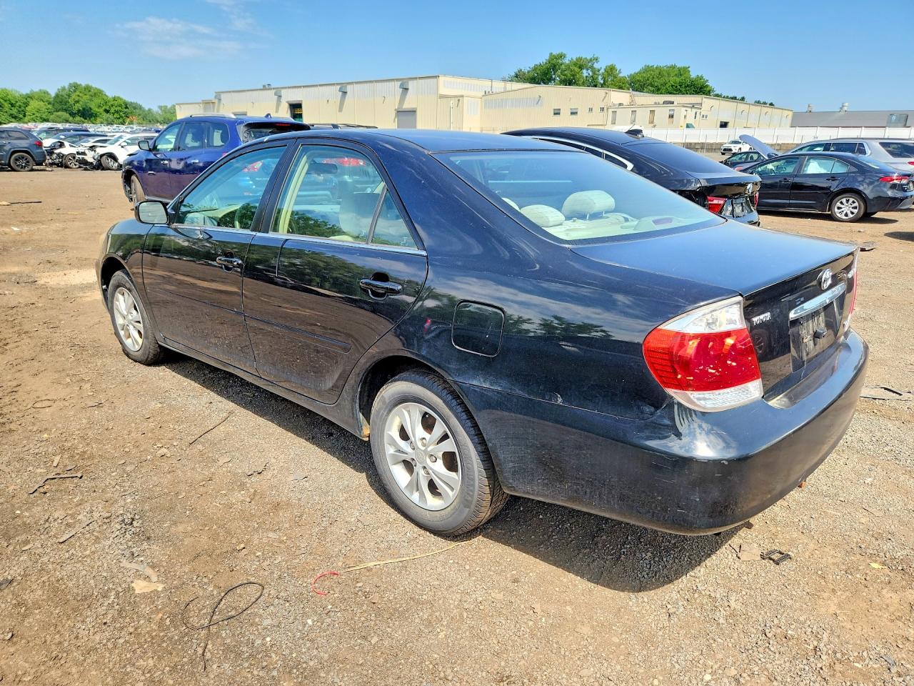 2006 Toyota Camry Le V6 Black vin: 4T1BF32K56U119425