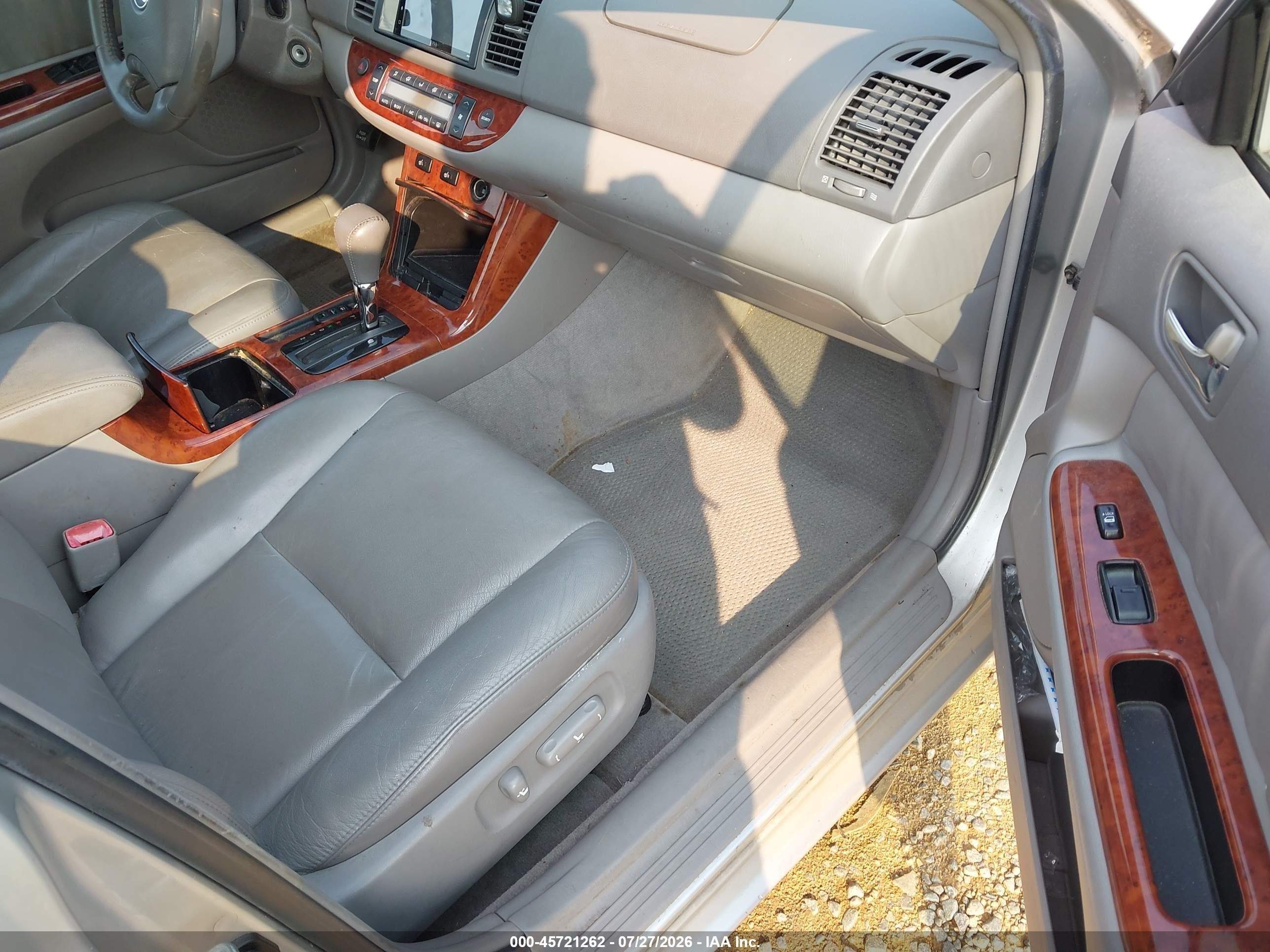 2006 Toyota Camry Xle V6 Серебряный vin: 4T1BF32K56U628978