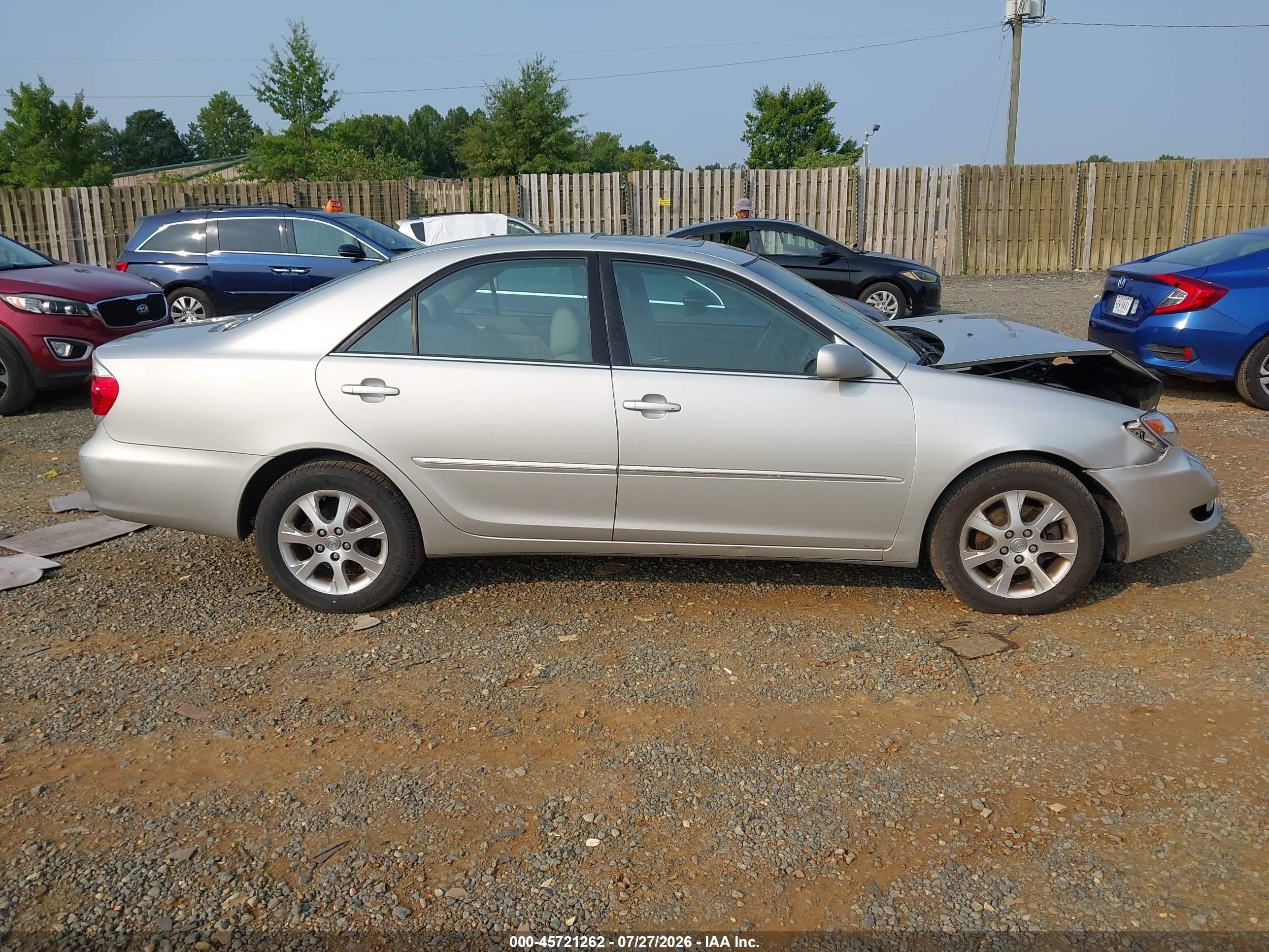2006 Toyota Camry Xle V6 Серебряный vin: 4T1BF32K56U628978