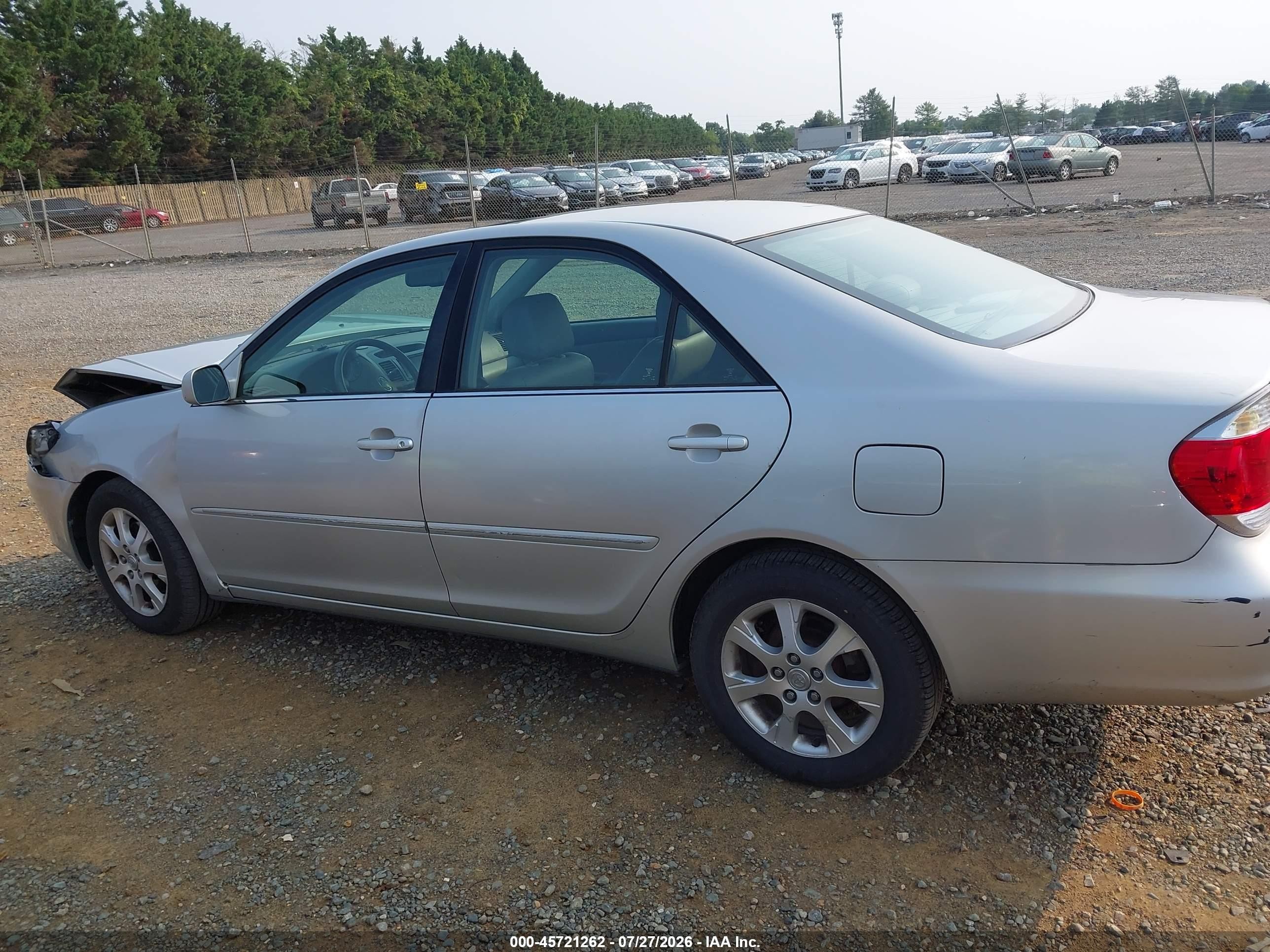 2006 Toyota Camry Xle V6 Серебряный vin: 4T1BF32K56U628978