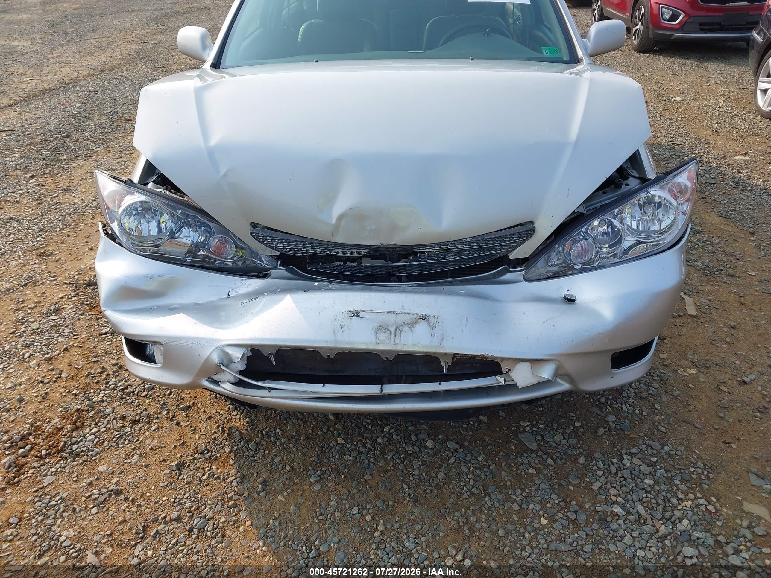 2006 Toyota Camry Xle V6 Серебряный vin: 4T1BF32K56U628978