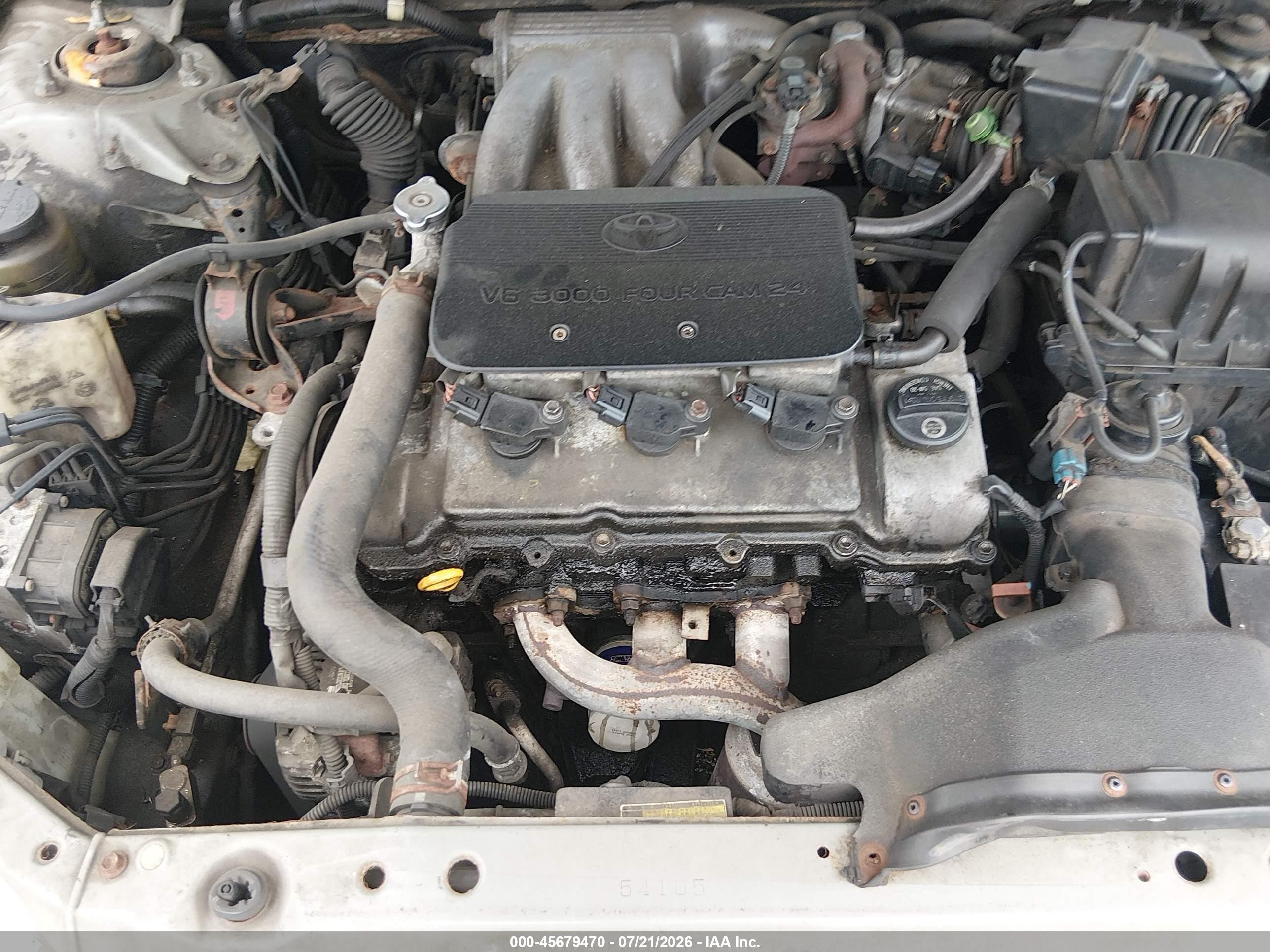 2002 Toyota Camry Le Silver vin: 4T1BF32K62U506642