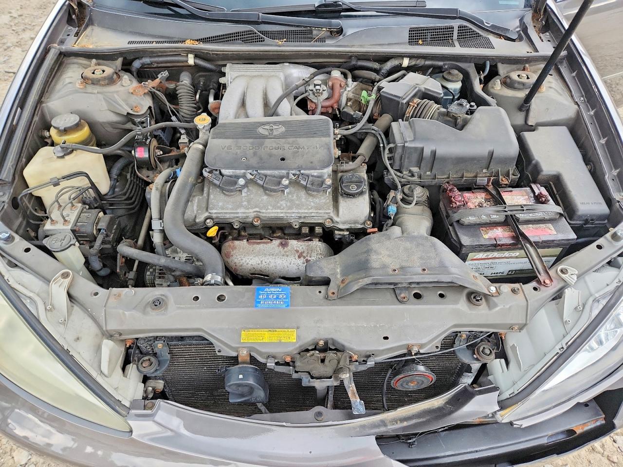 2002 Toyota Camry Xle V6 Gray vin: 4T1BF32K62U506978