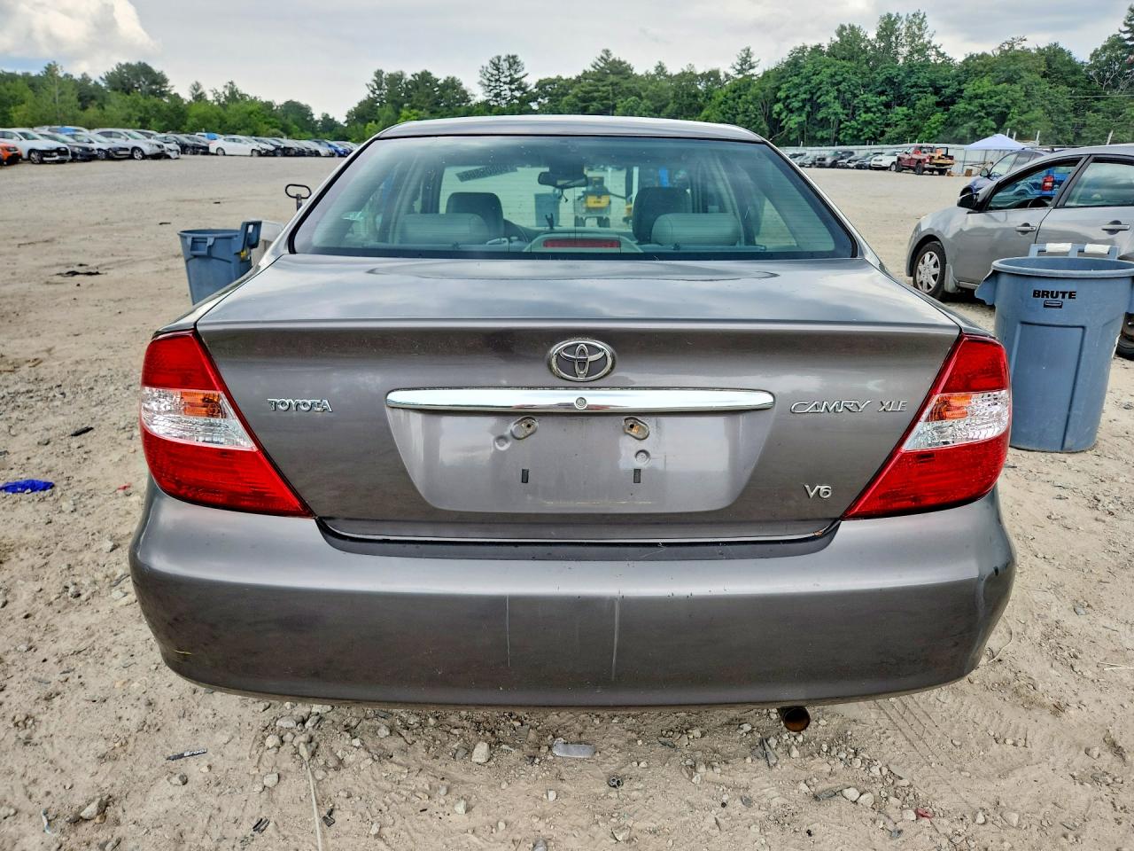 2002 Toyota Camry Xle V6 Gray vin: 4T1BF32K62U506978