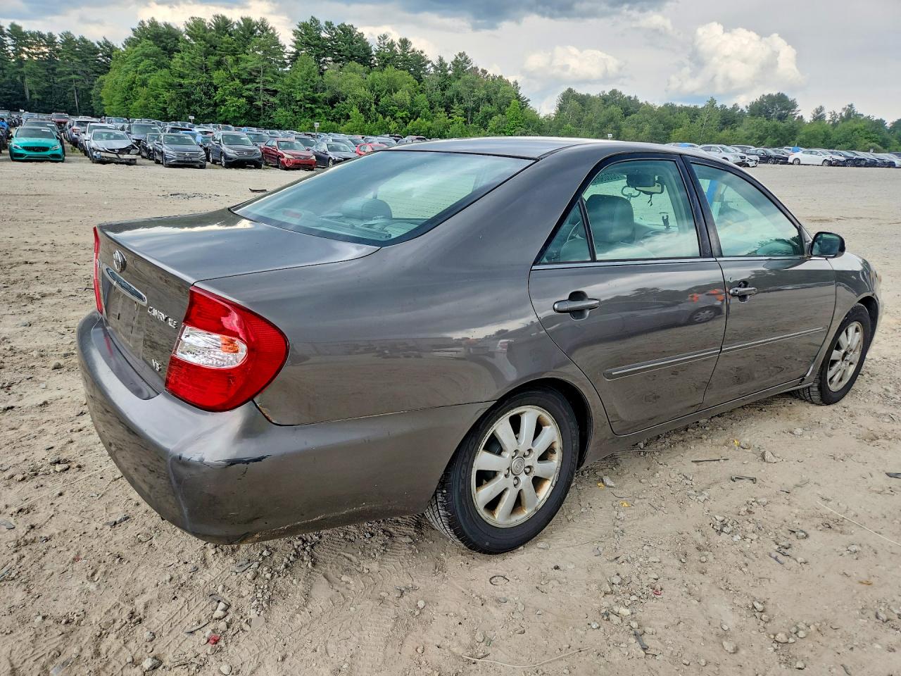 2002 Toyota Camry Xle V6 Gray vin: 4T1BF32K62U506978